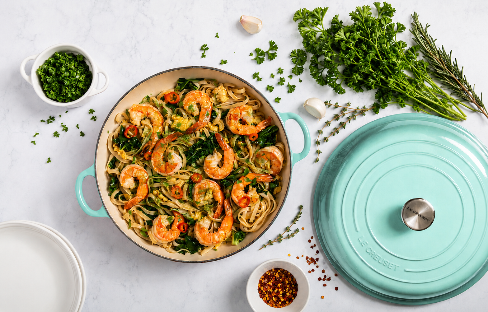 Le Creuset Mid Year Sale Cool Mint