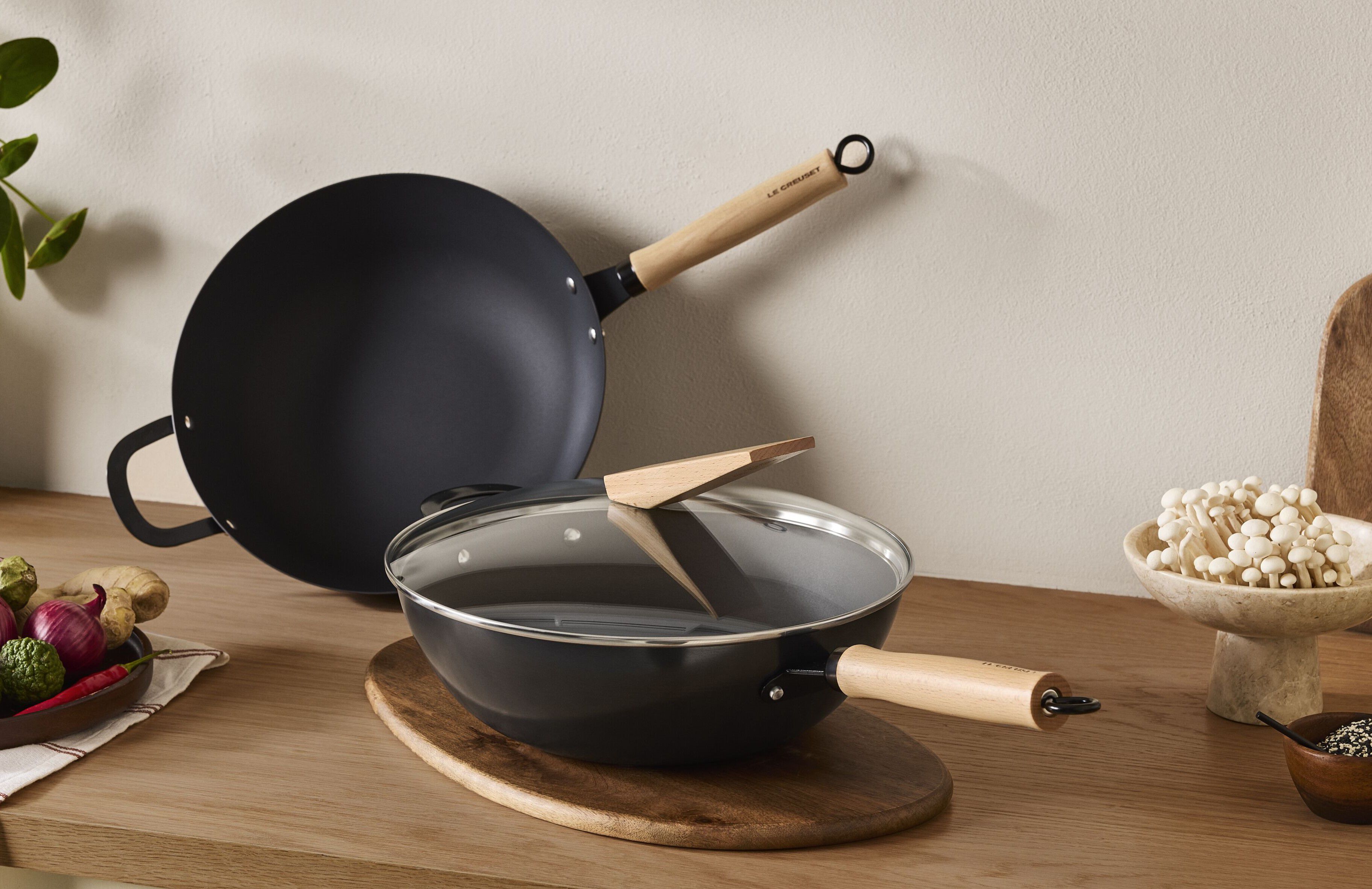 Le Creuset Carbon Wok Steel