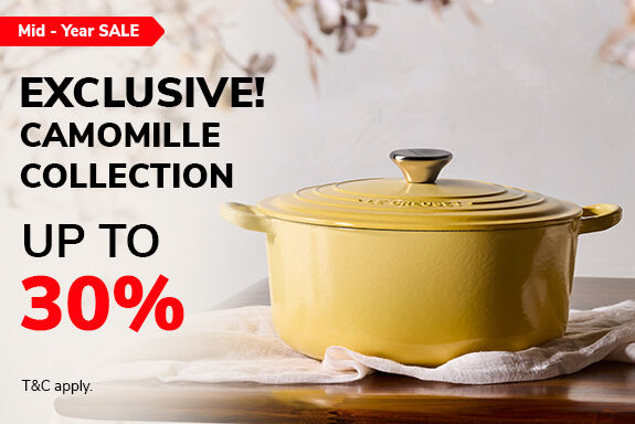 Le Creuset Camomille Collection