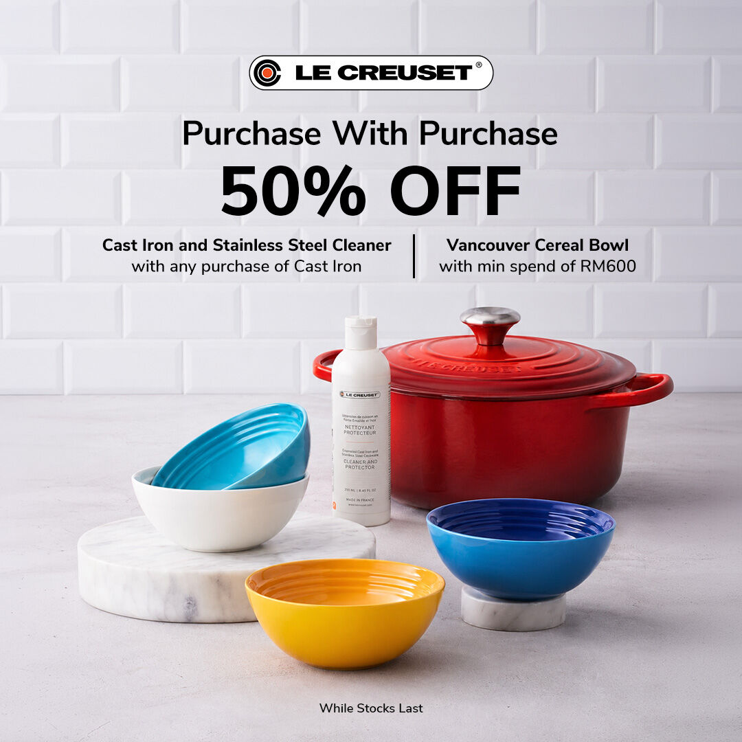 Le Creuset Sale Purchase with Purchase