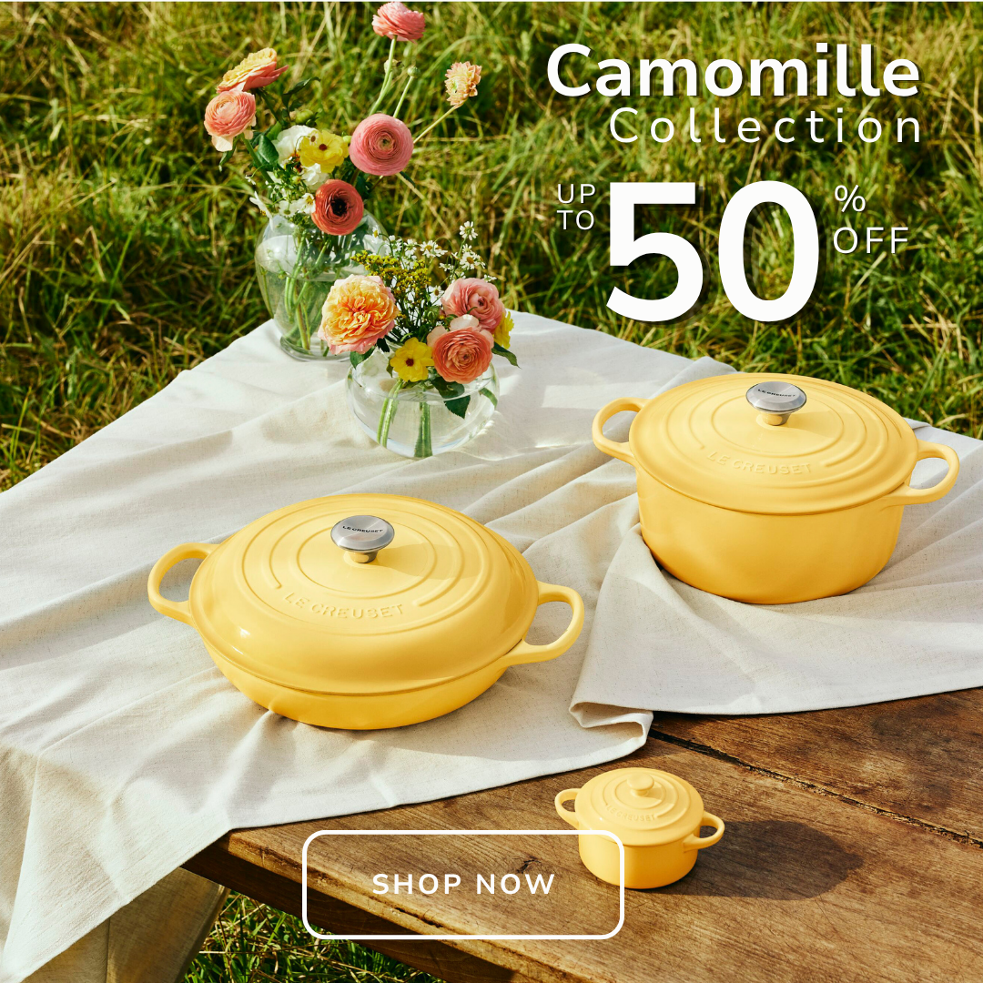Le Creuset Camomille Collection