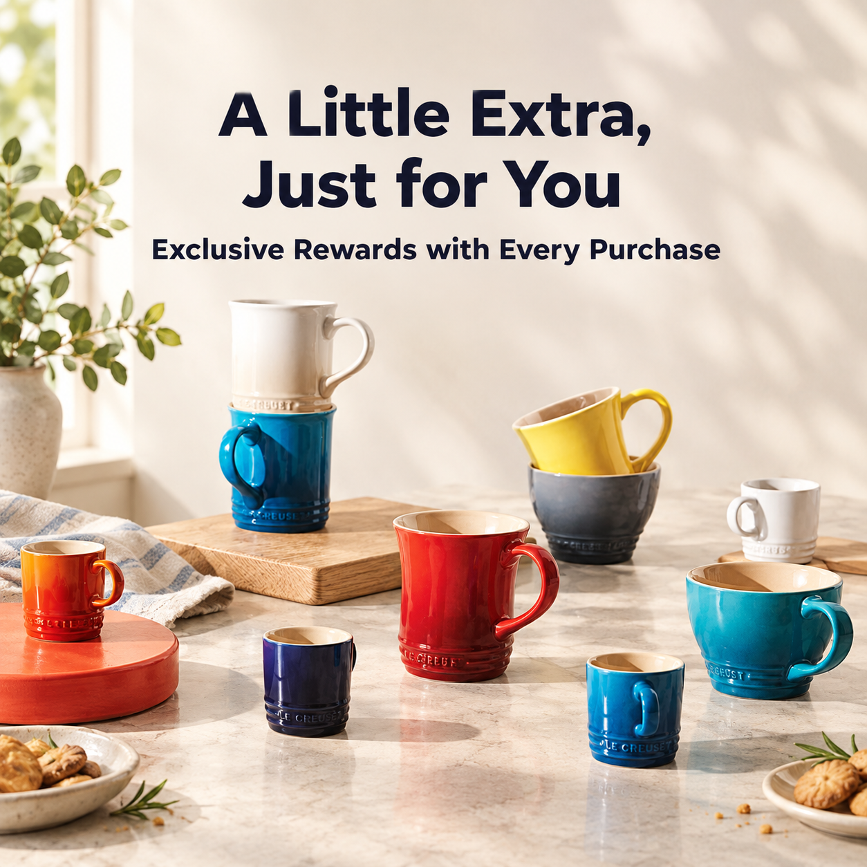 Le Creuset Our Mugs Exclusive Promo