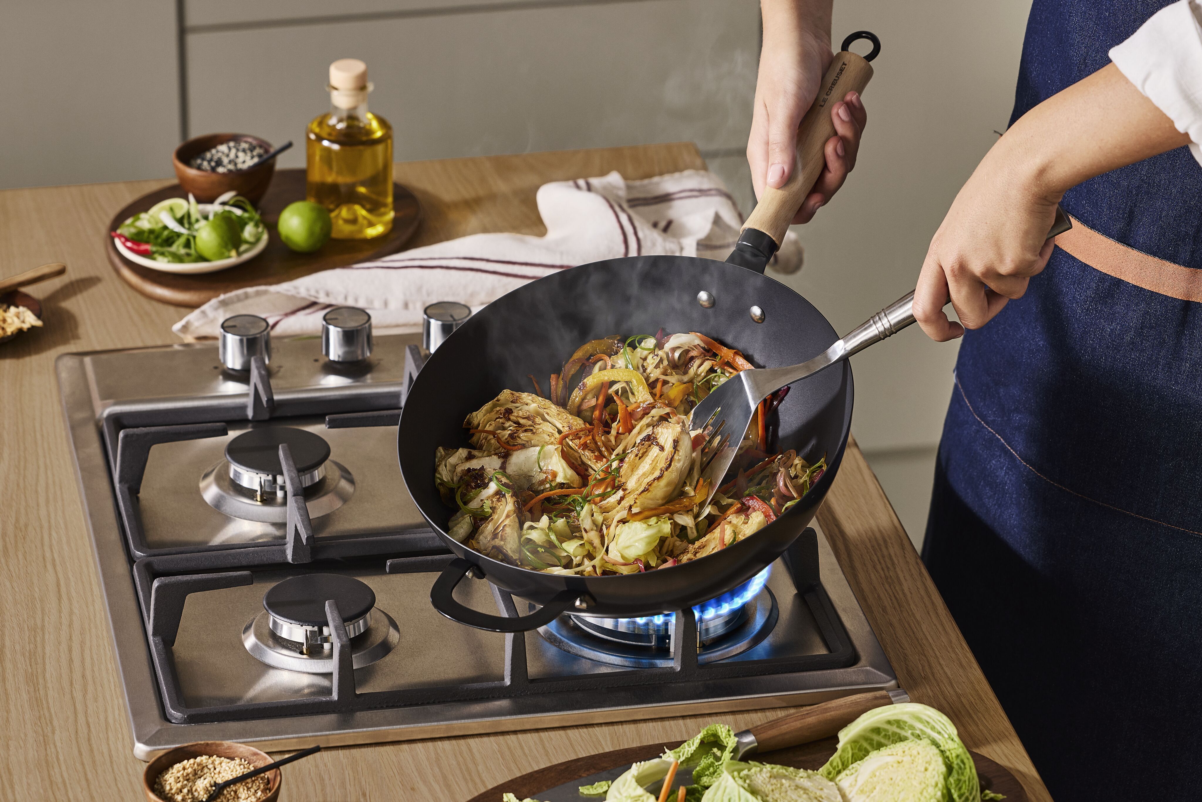 Le Creuset Carbon Steel Wok