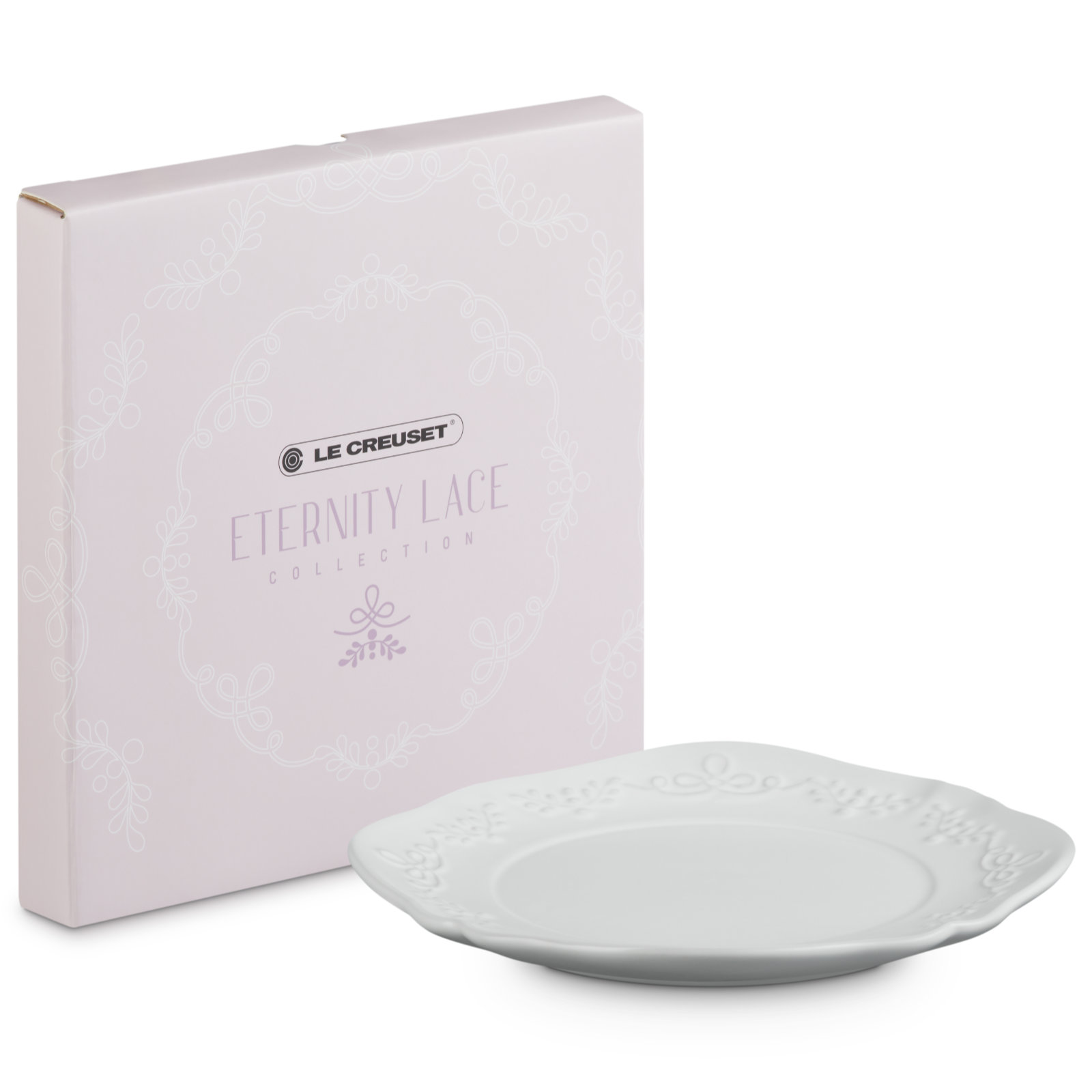 Eternity Lace Plate Cotton 22cm