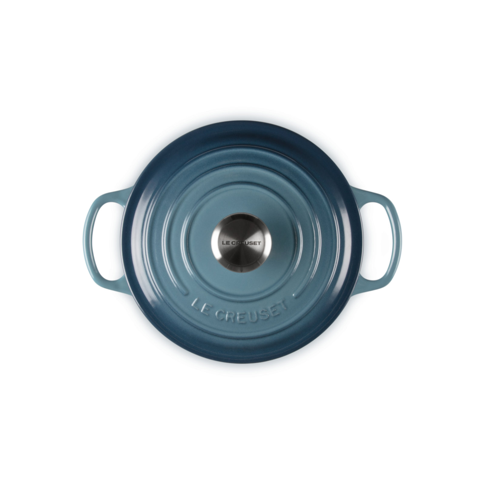 Round French Oven Silver Knob image number 3