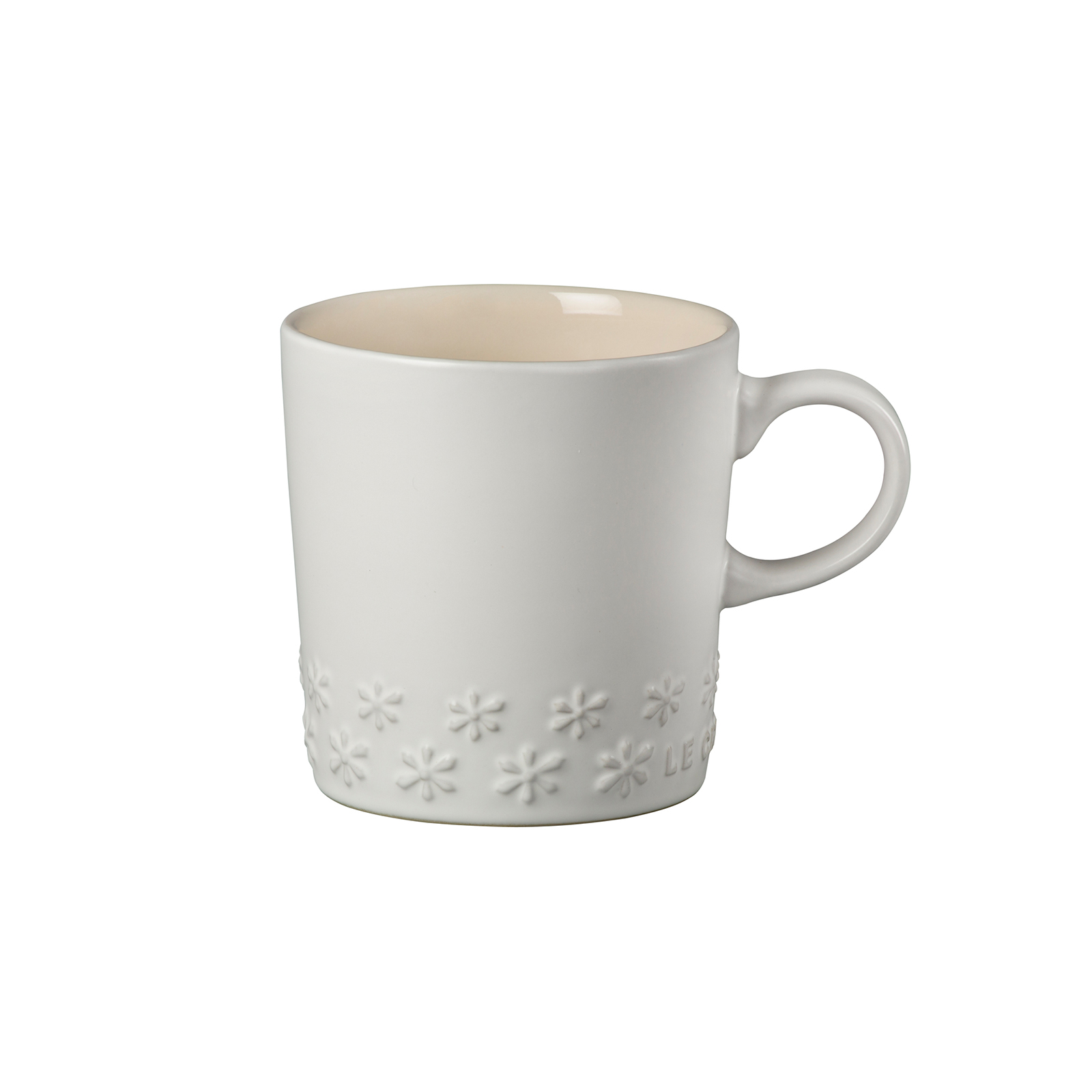 London Coffee Mug with fleur Sculpture Cotton 350ml