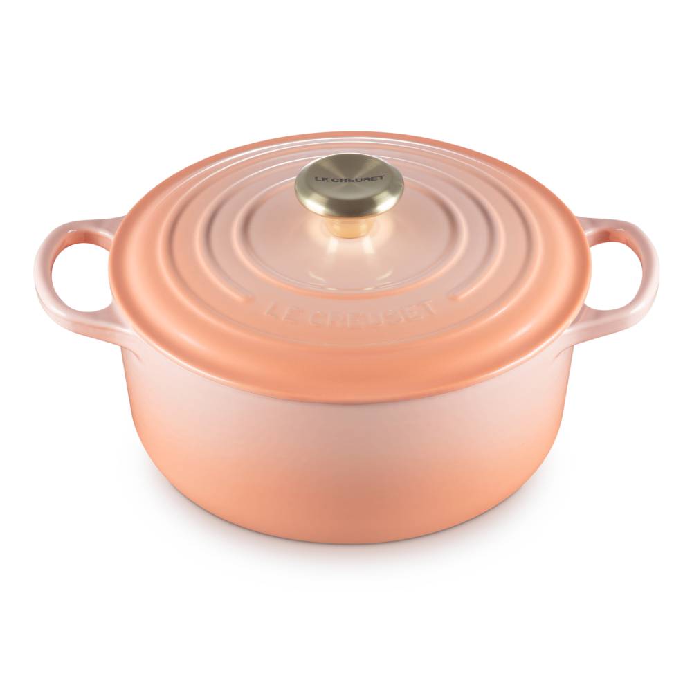 Signature Round French Oven Light Gold Knob image number 1