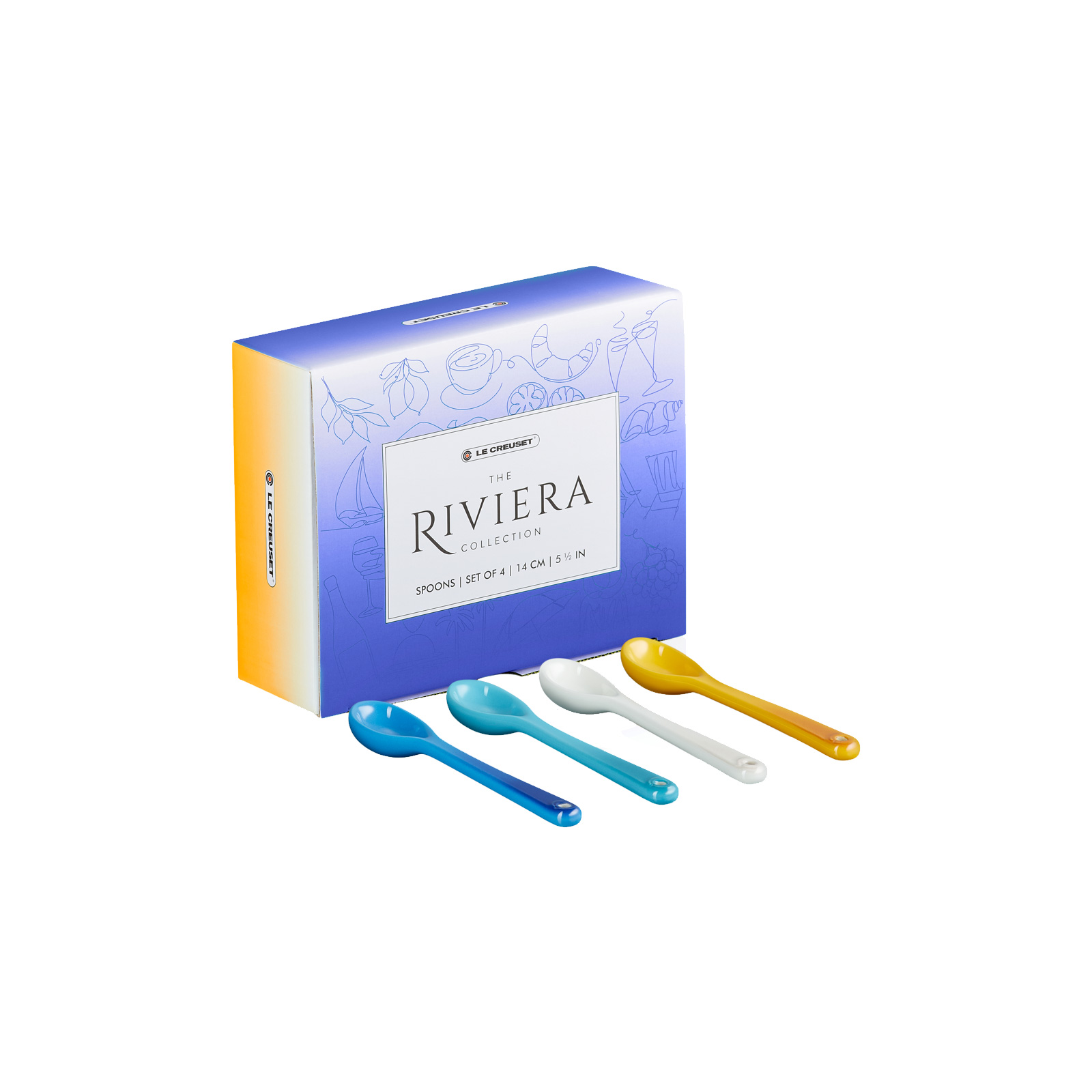 Stoneware Set of 4 Spoon image number 3