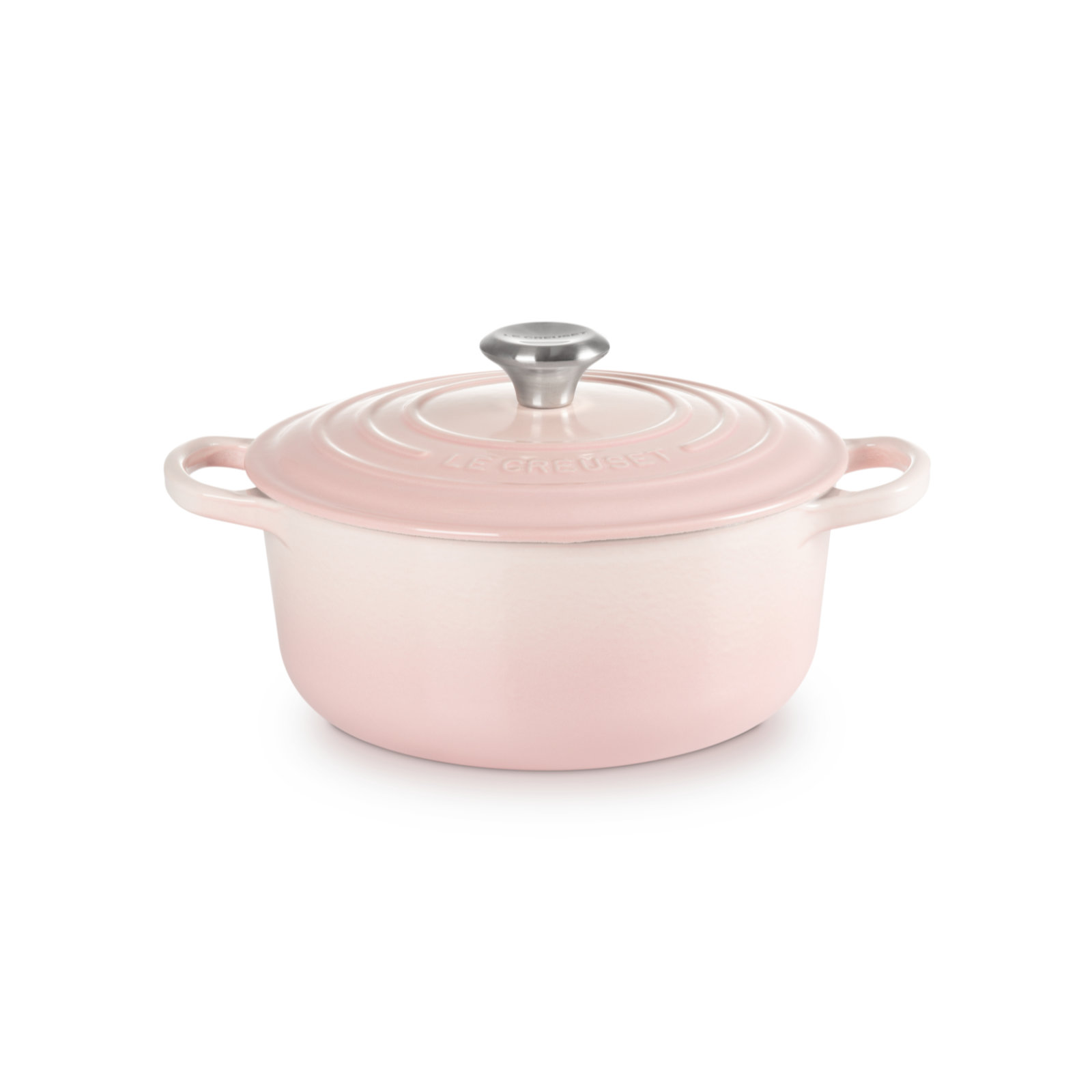 Round French Oven Shell Pink 20cm