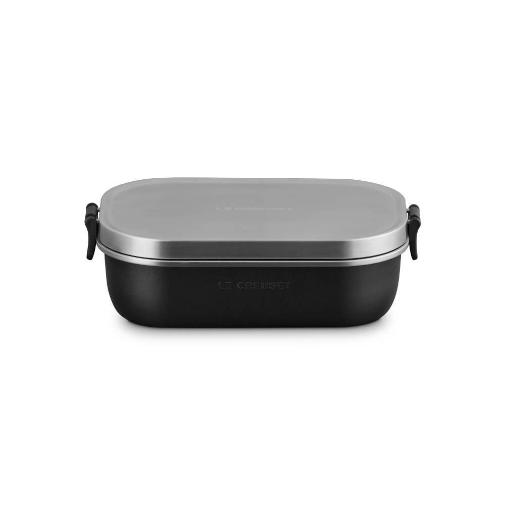 On The Go Lunch Box Matte Black 0.9l