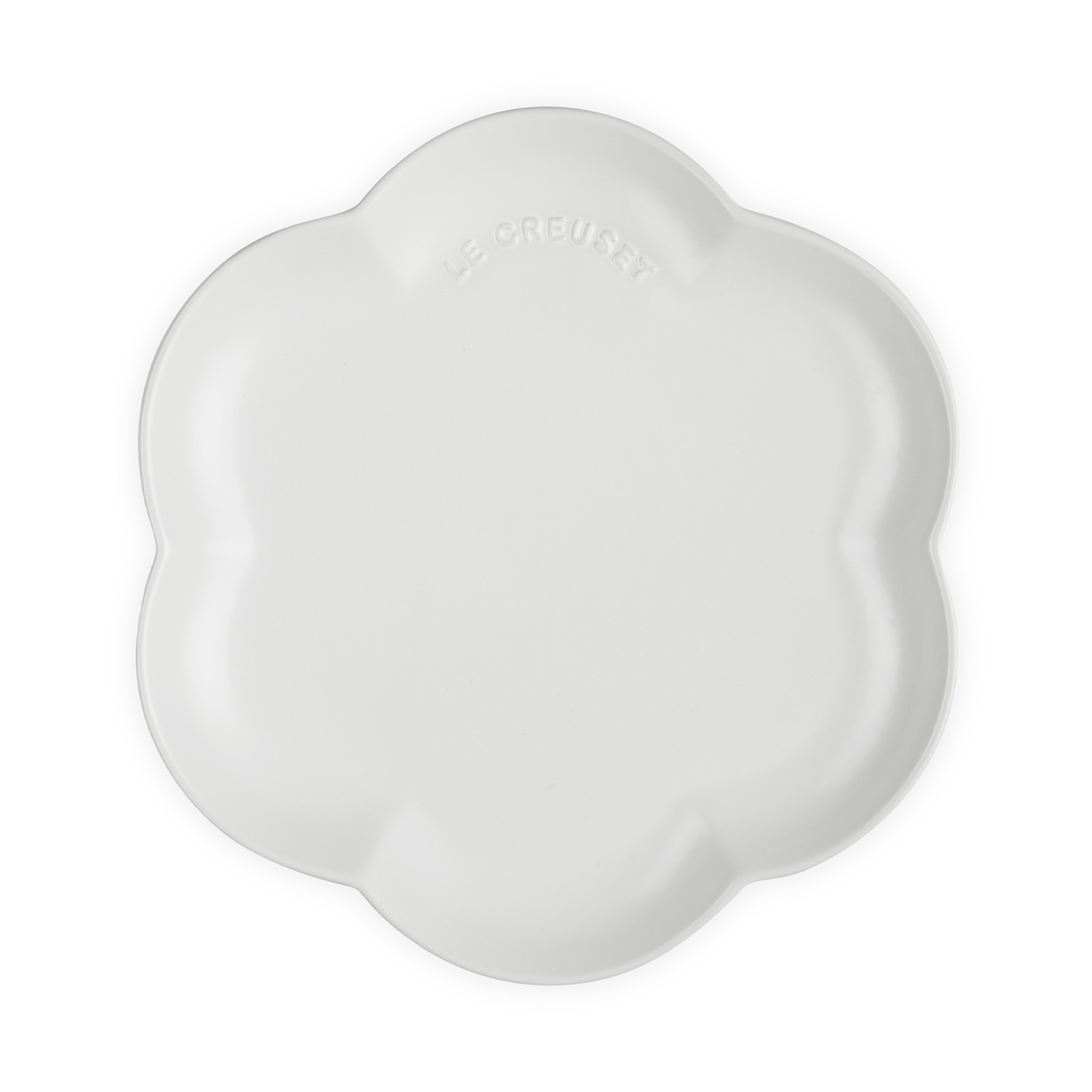 Seoul Stoneware Sphere Floral Plate Cotton 22cm