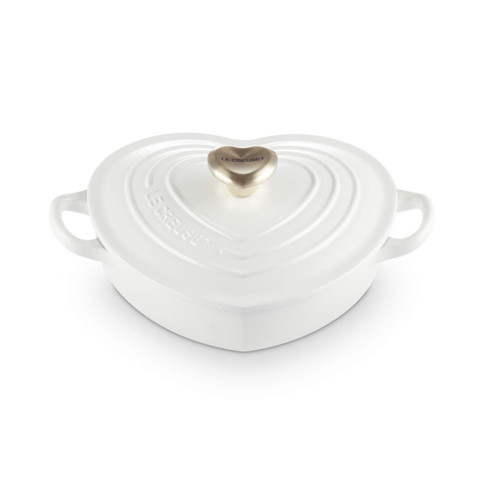 Heart Dish Light Gold Heart Knob image number 2