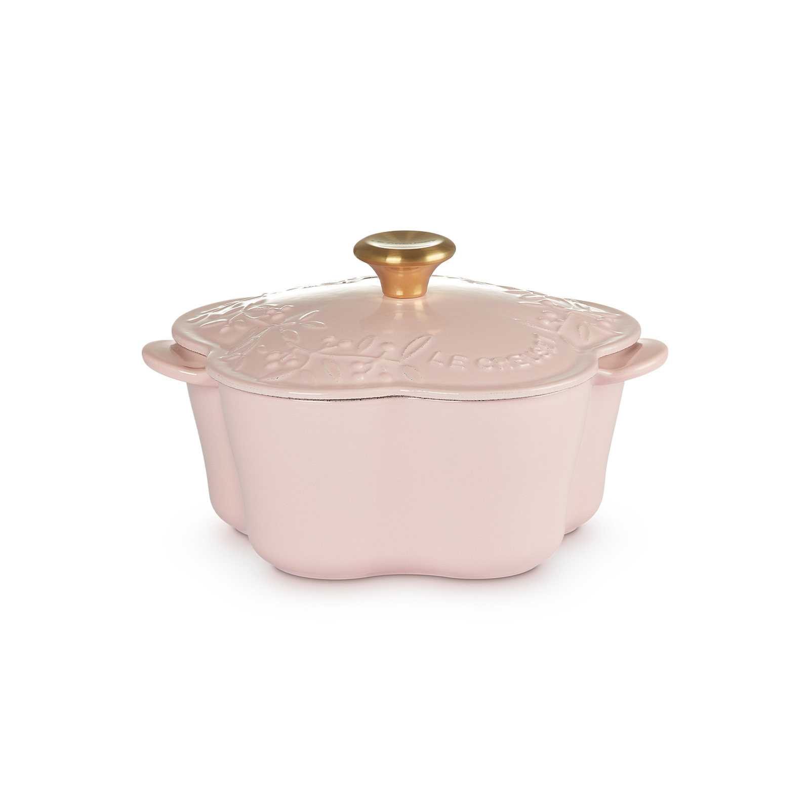 Flower Shaped Cass Elegant Gold Knob image number 1