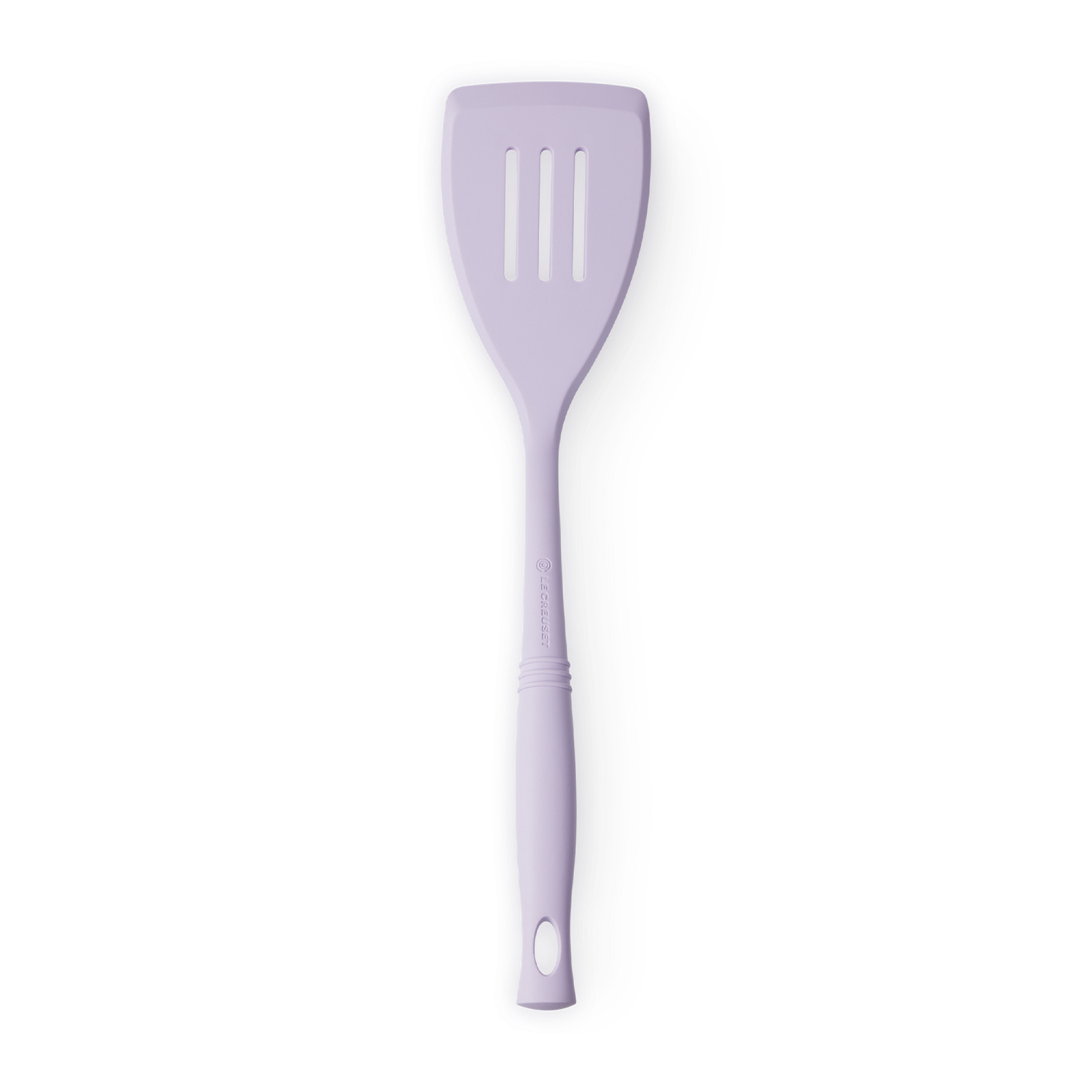Revolution Slotted Turner Silicone Handle Powder Purple