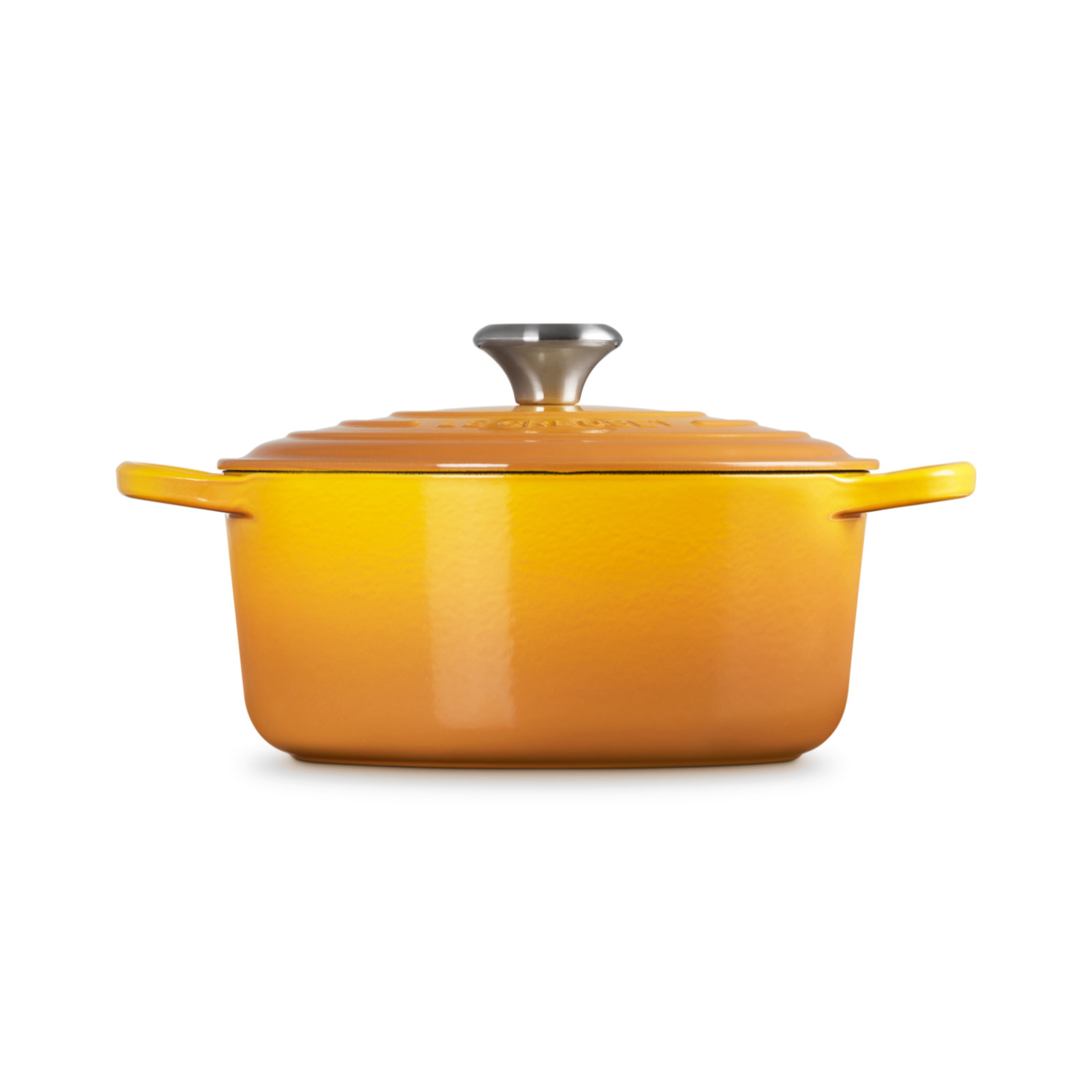 Round French Oven Silver Knob image number 2