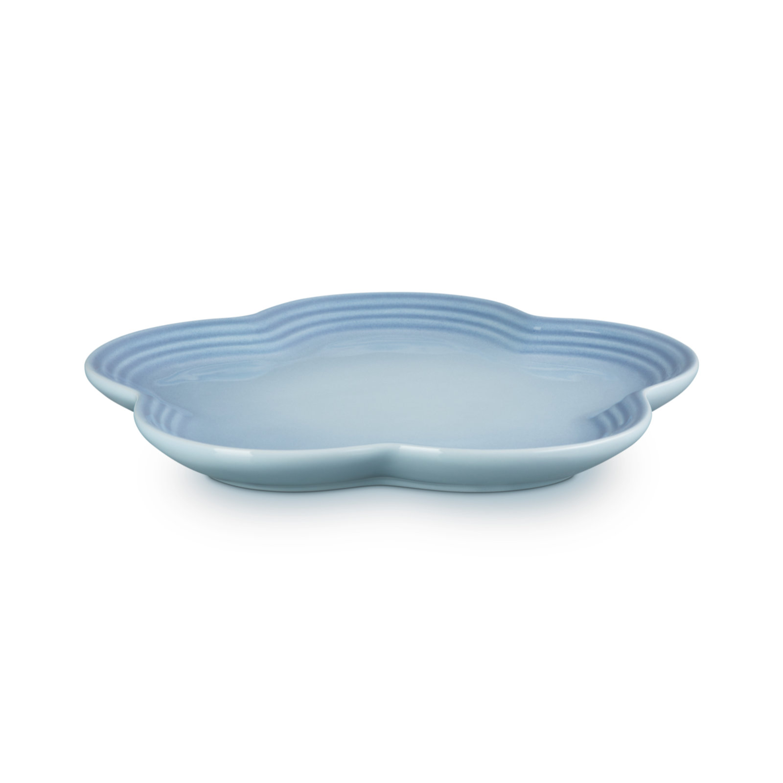 Flower Stoneware Plate image number 1