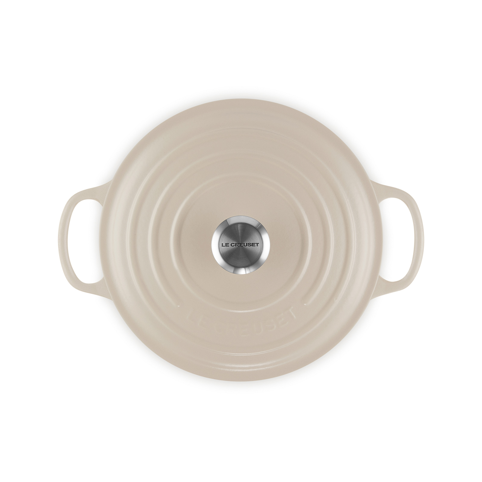 Round French Oven Silver Knob image number 3