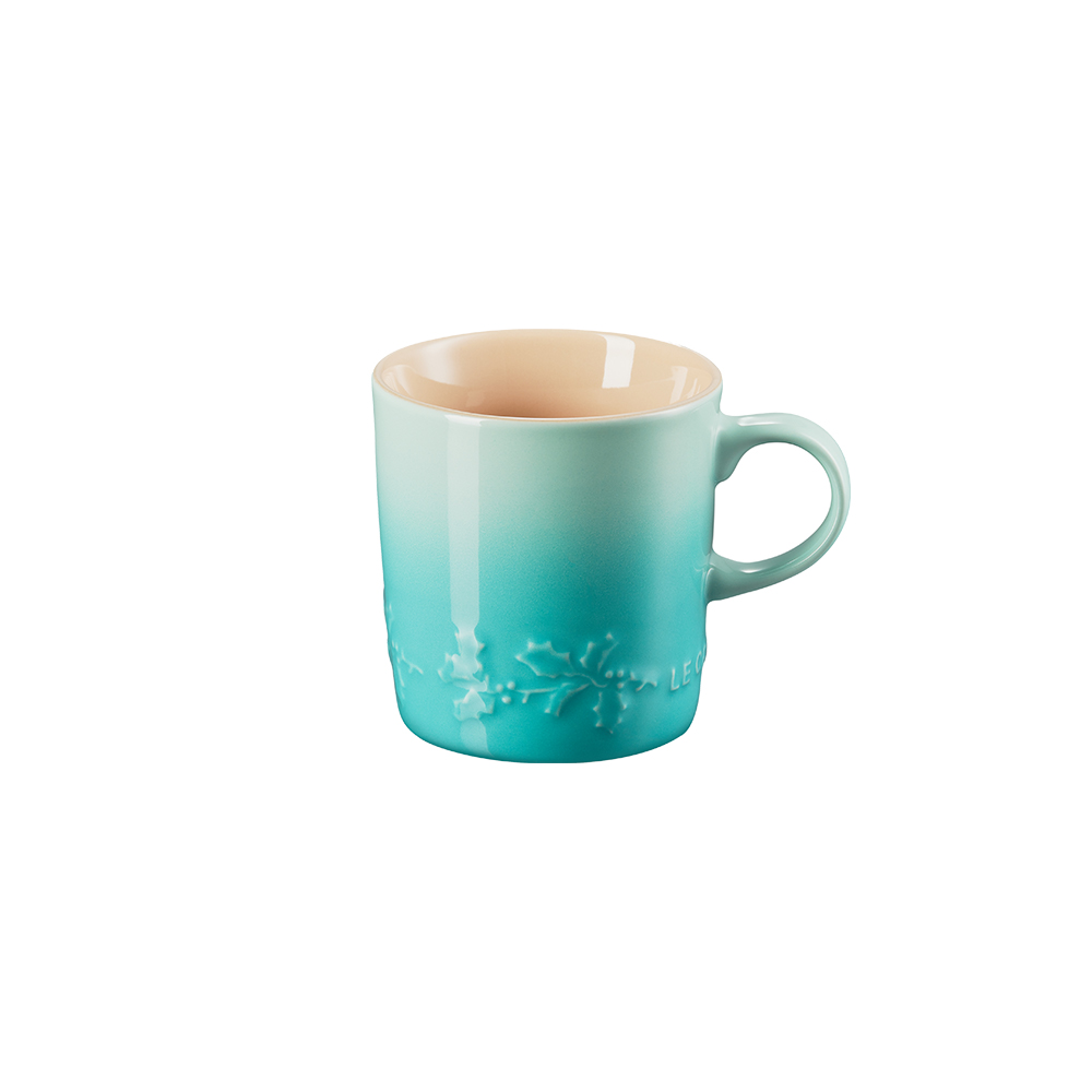 London Holly Relief Coffee Mug Cool Mint 350ml
