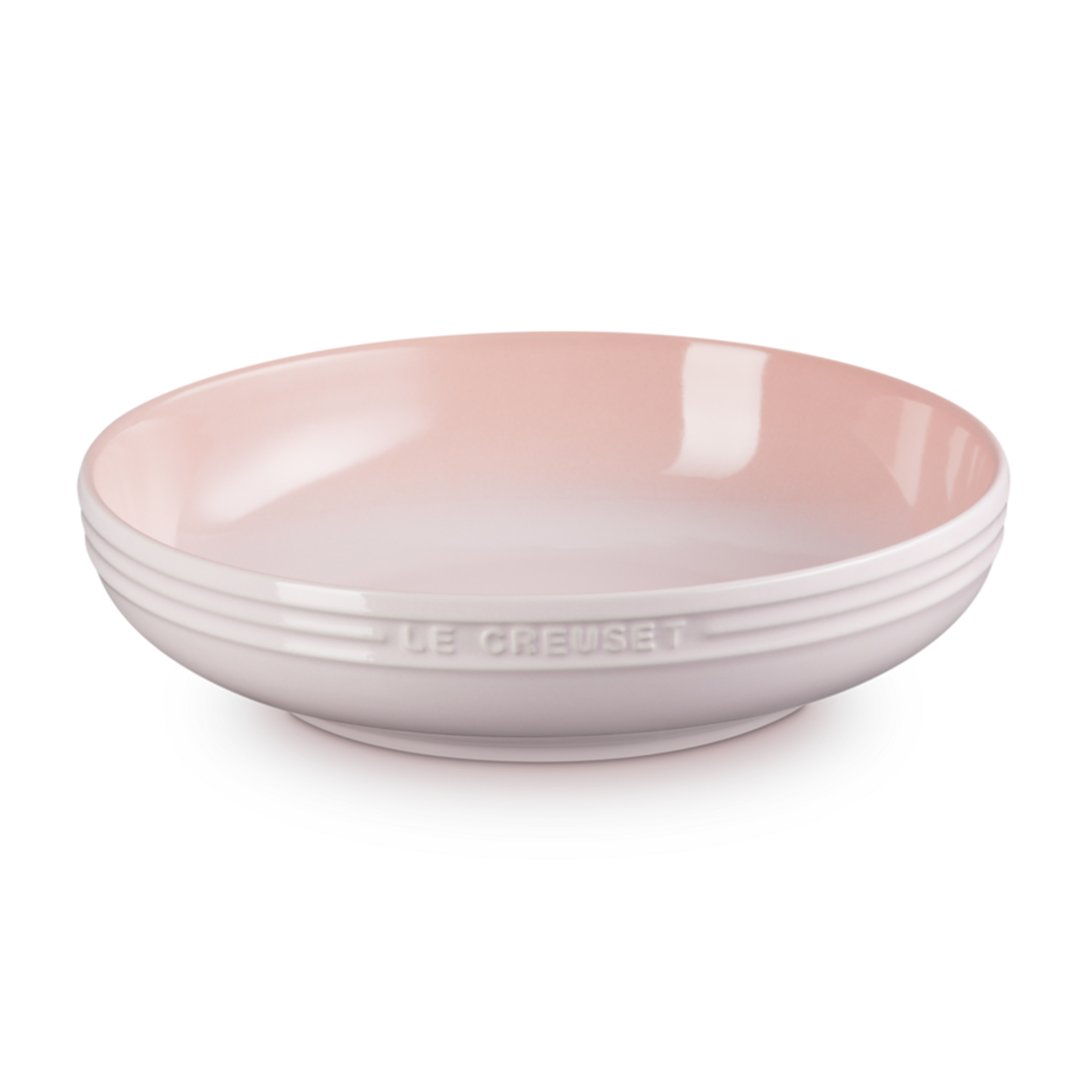 Manila Round Dish Shell Pink 25cm