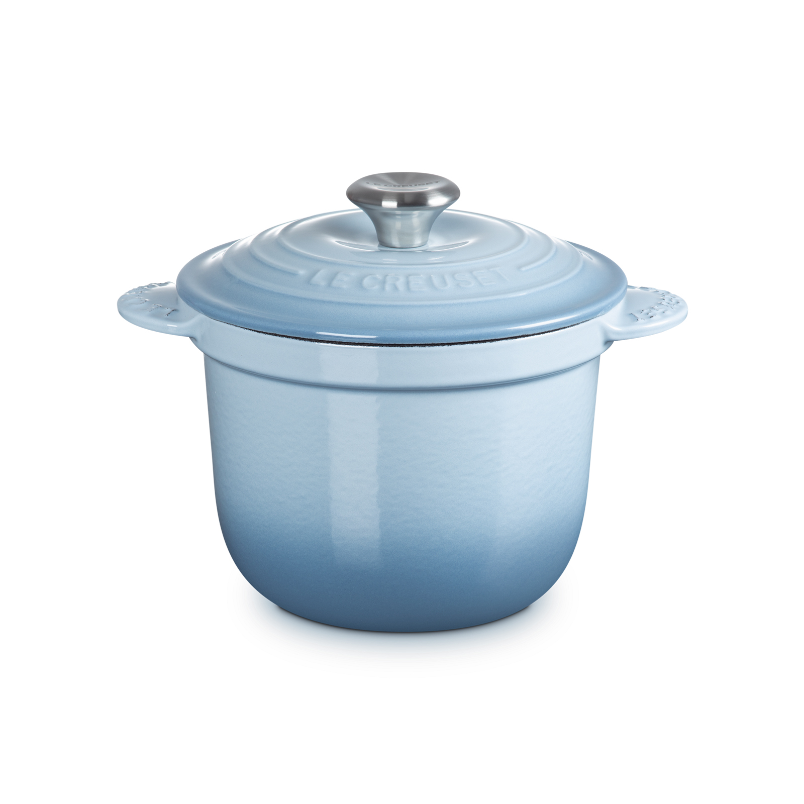 Rice Pot Coastal Blue 18cm SS Knob