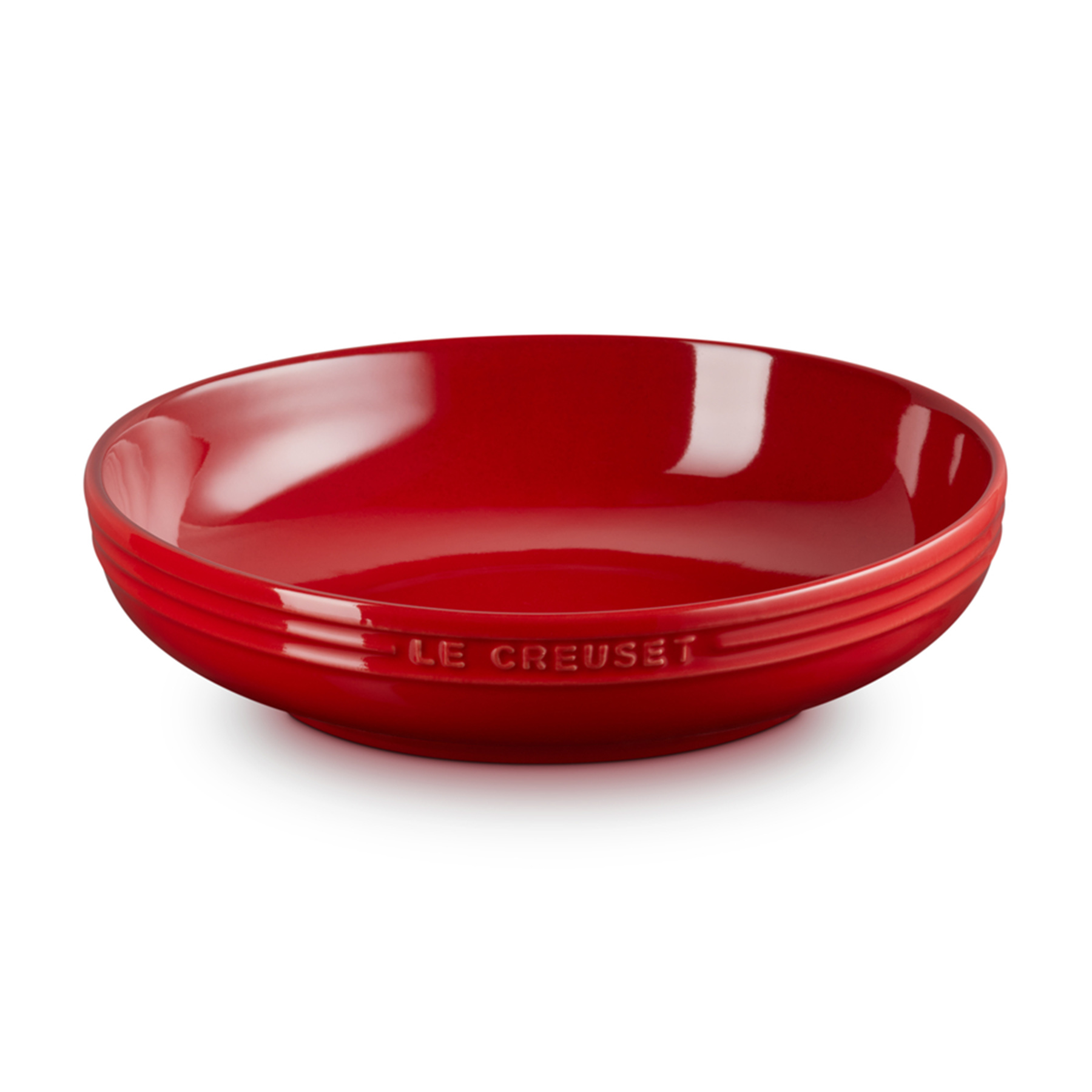 Manila Round Dish Cerise 25cm