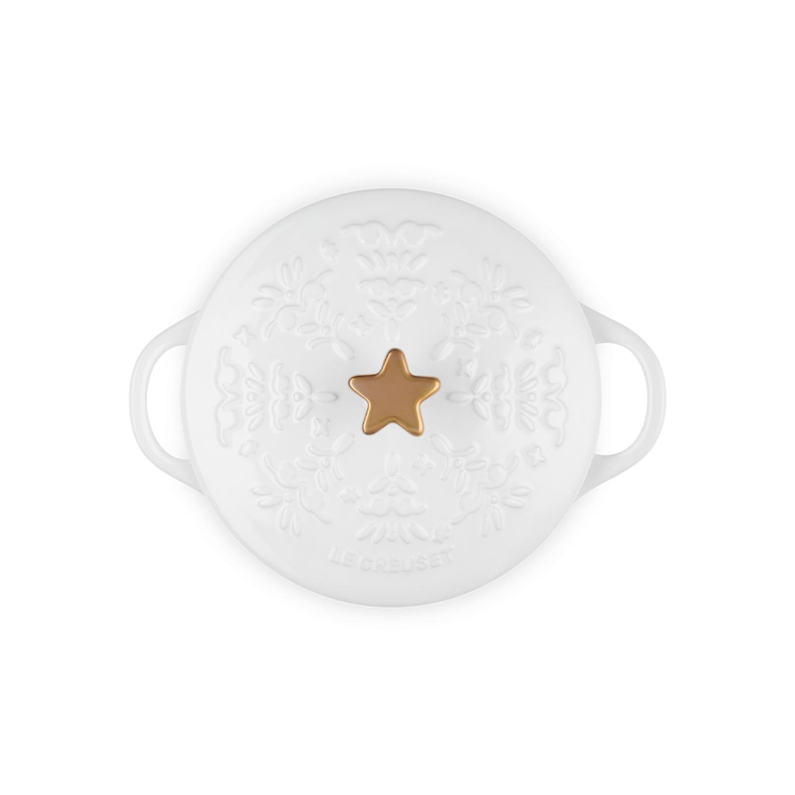Mini Round Cocotte Gold Star Knob image number 3