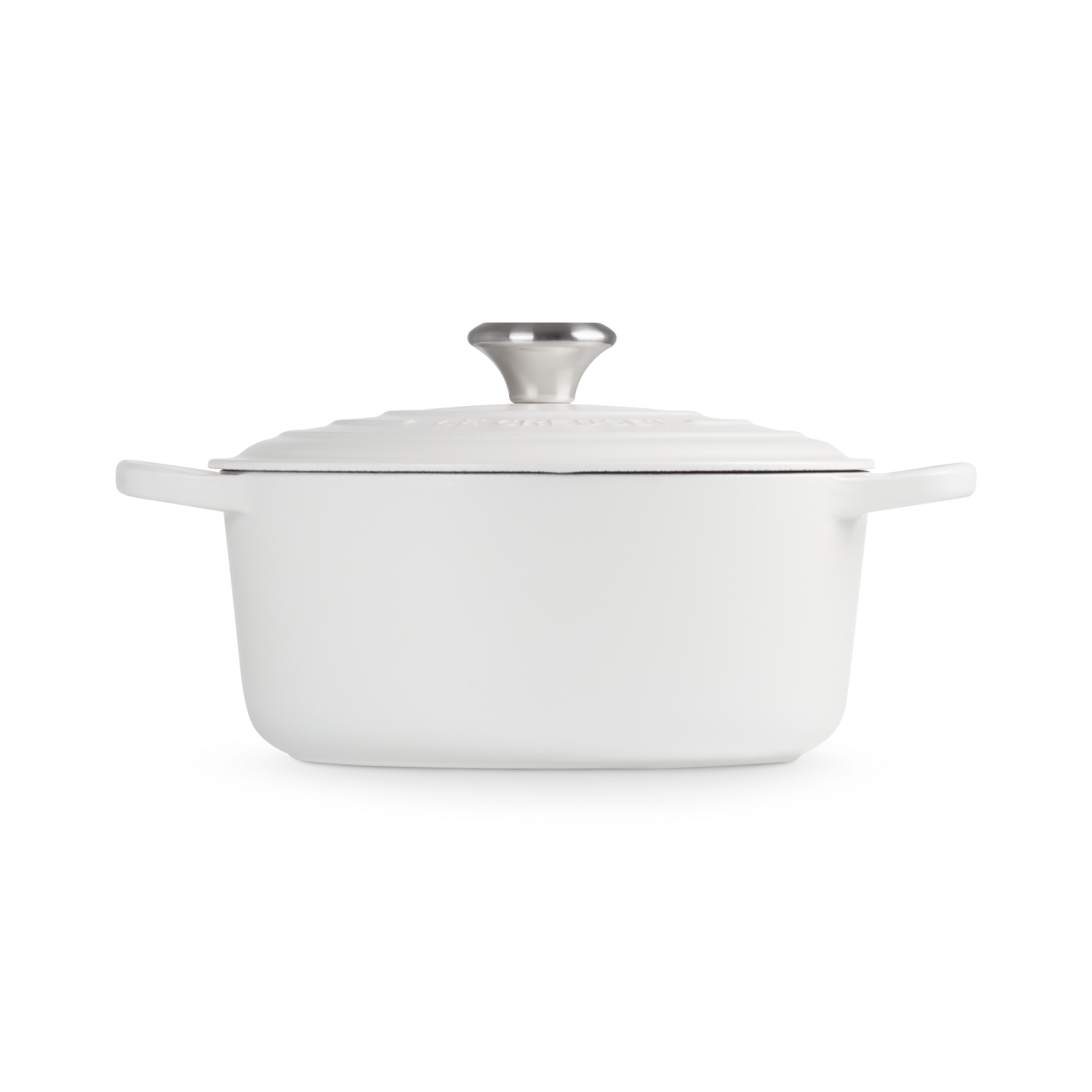 Round French Oven Silver Knob image number 2