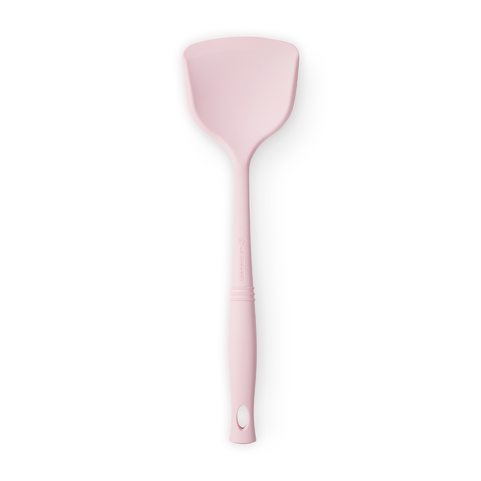Revolution Frying Ladle Silicone Handle Powder Pink