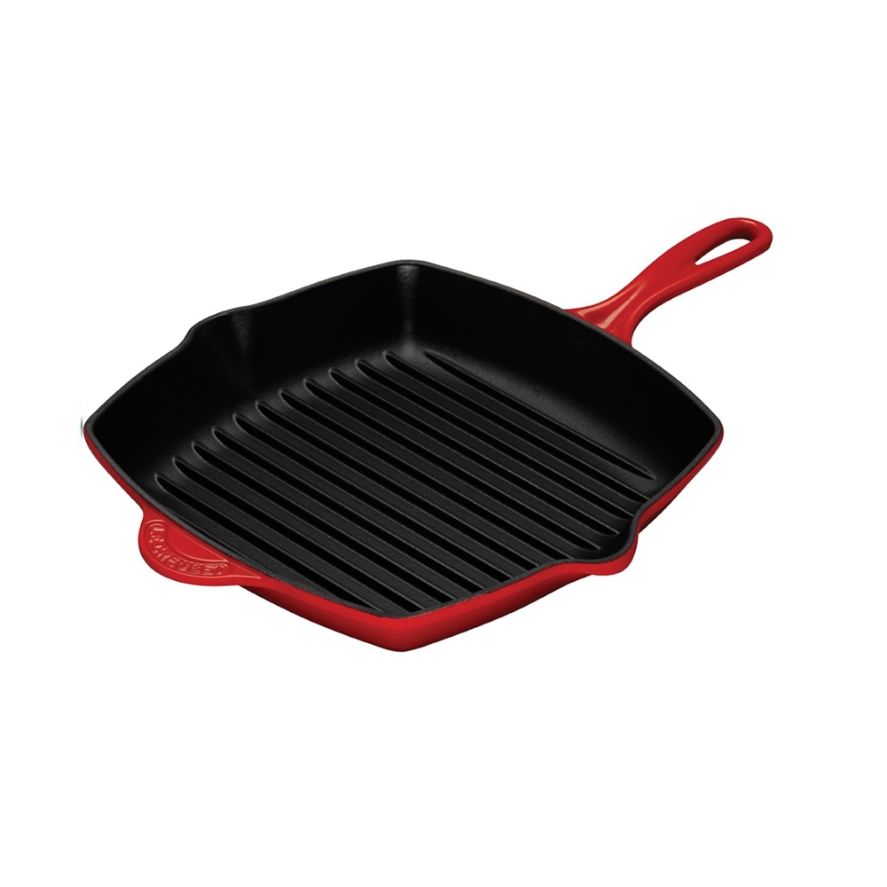 Square Skillet Grill Cerise 20cm