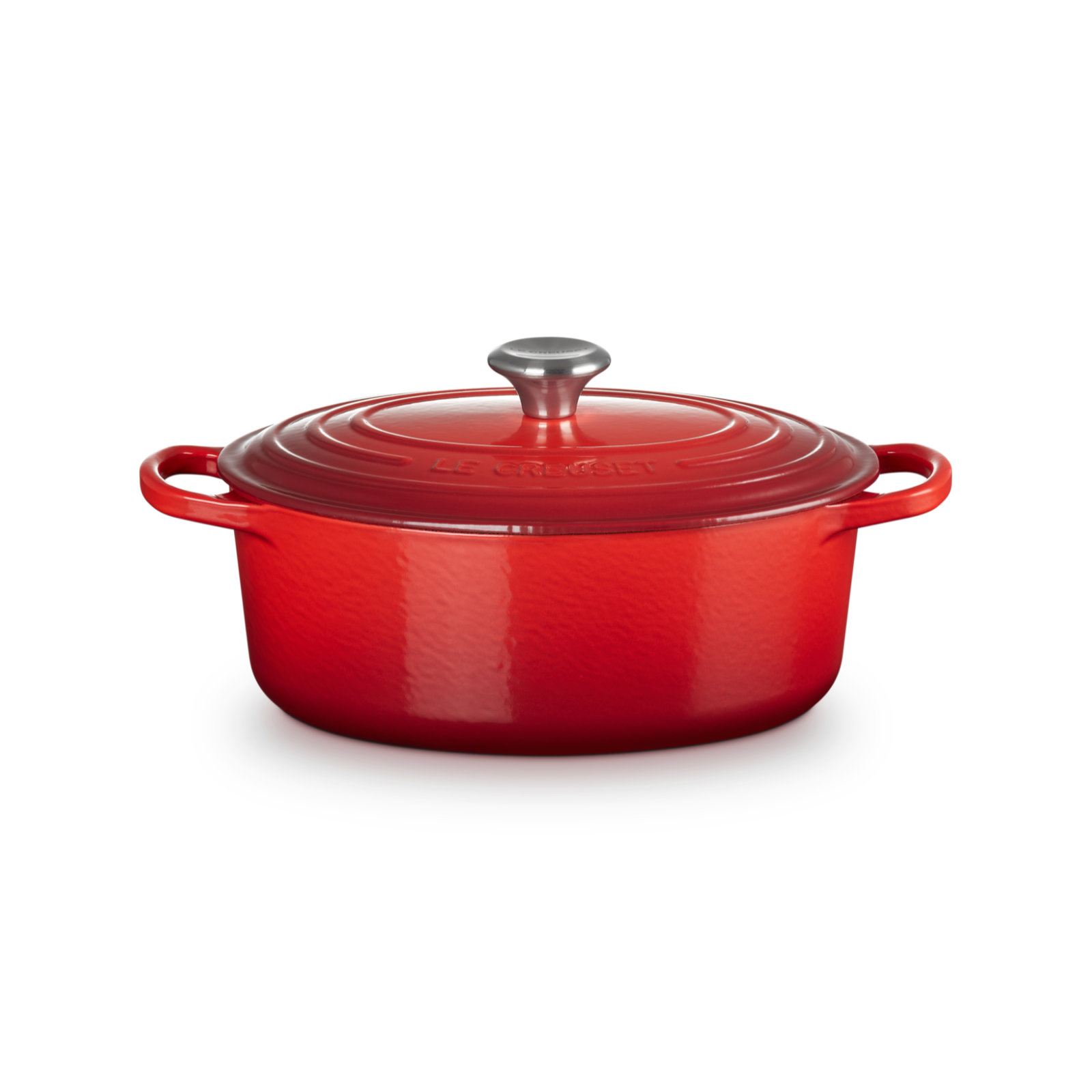 Oval French Oven Cerise 23cm