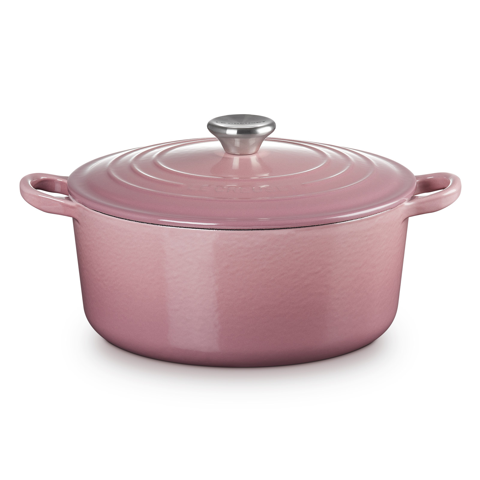 Round French Oven Mauve Pink 24cm