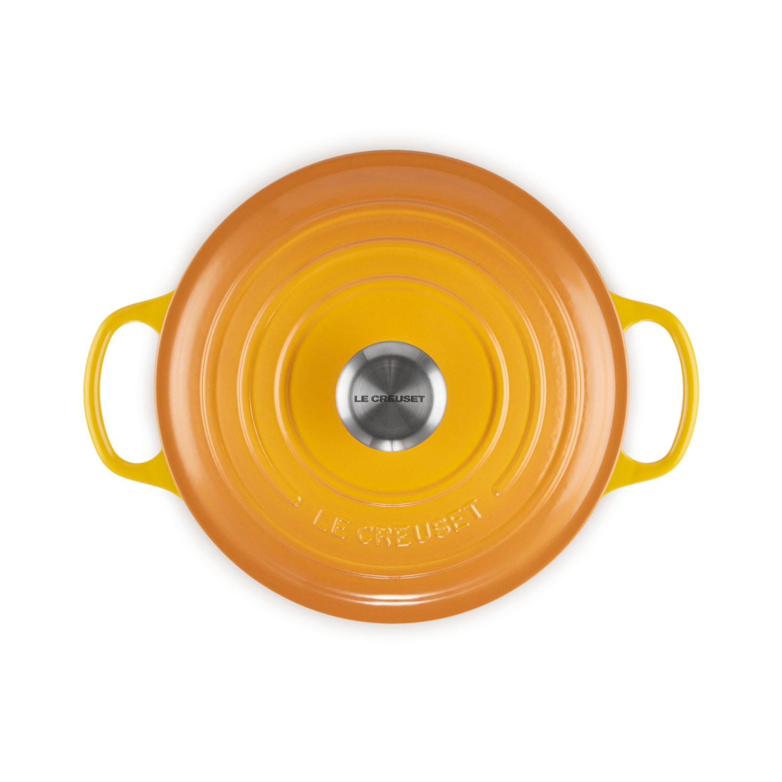 Round French Oven Silver Knob image number 3