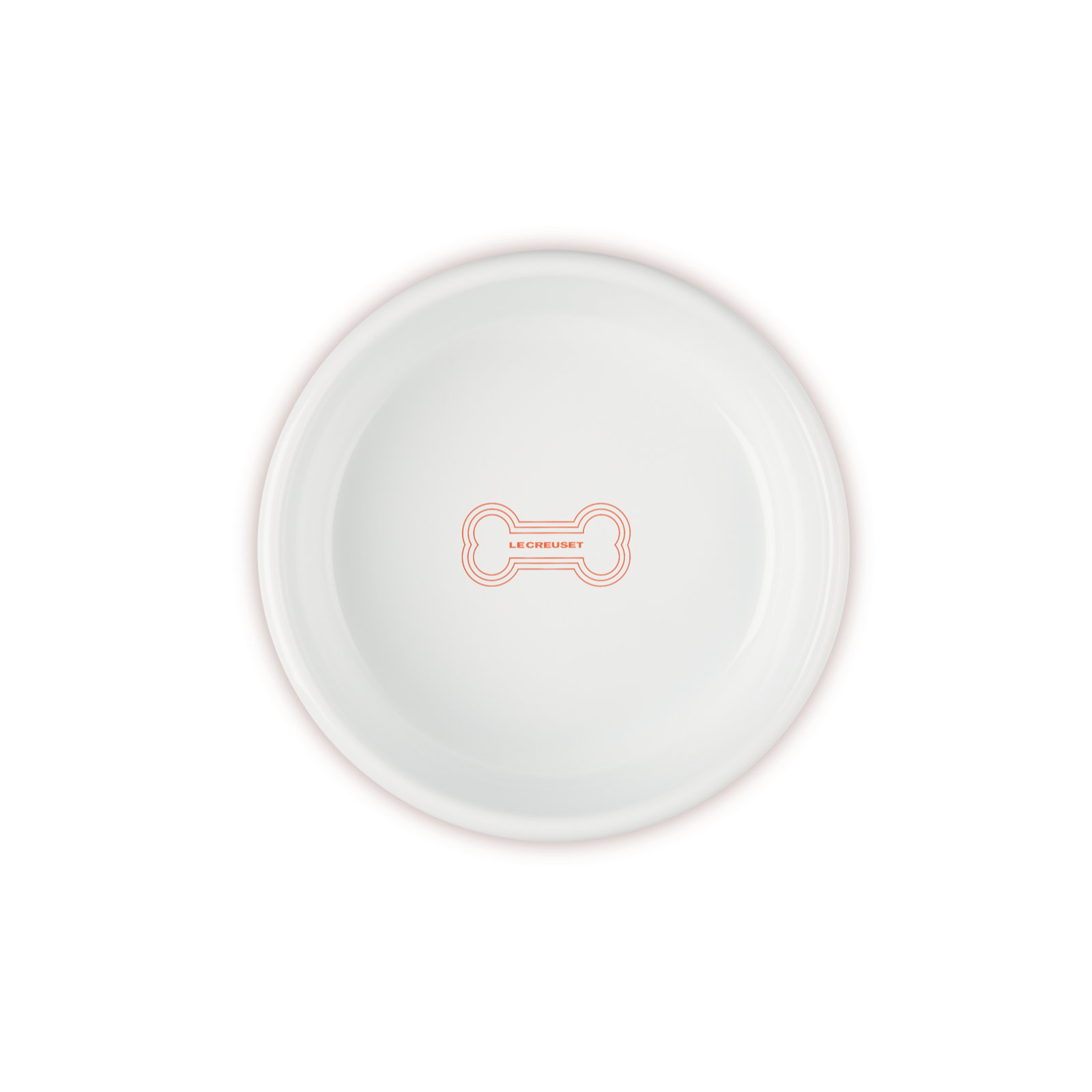 Enamel On Steel Pet Bowl with Bone Decal image number 3