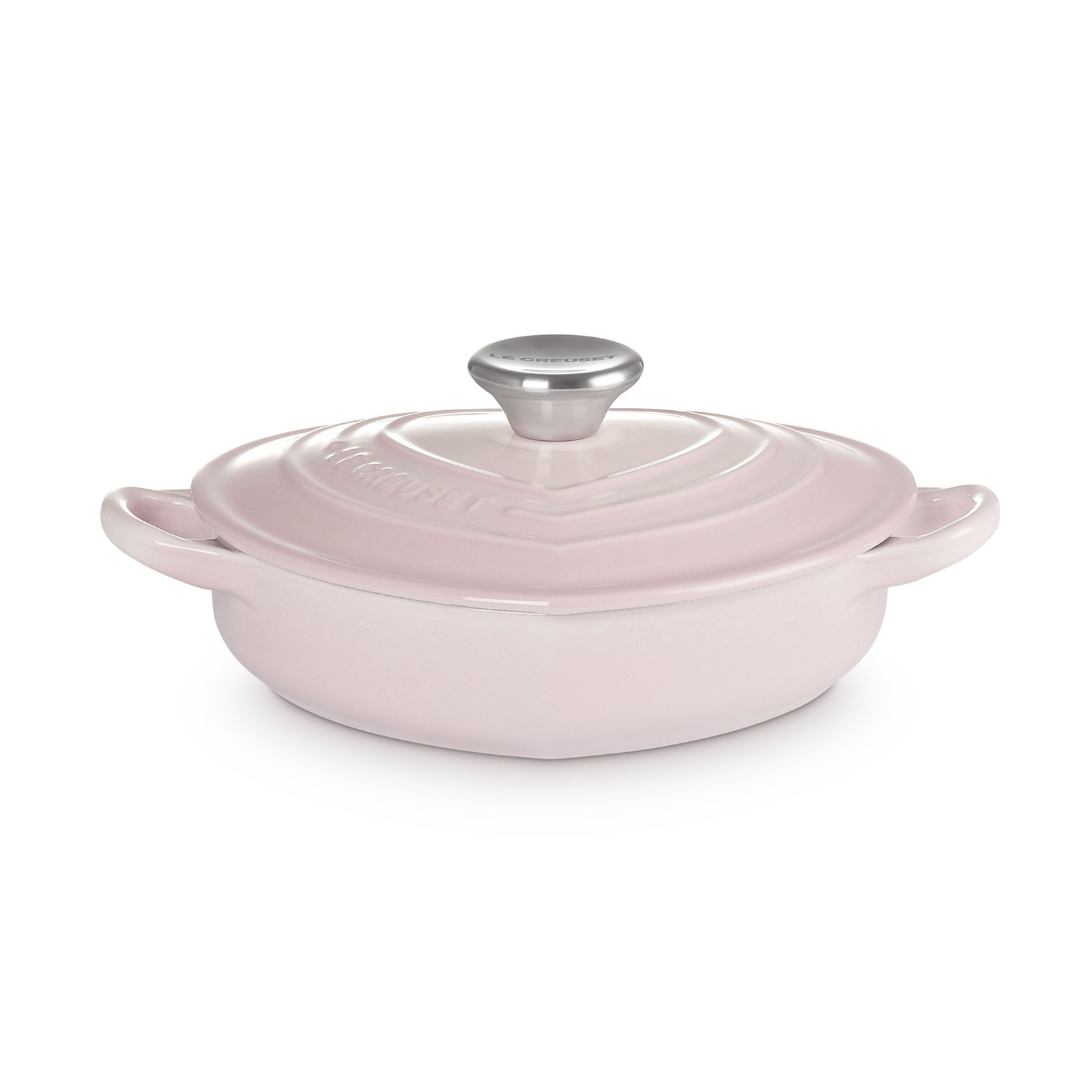 Heart Dish Stainless Steel Knob image number 1