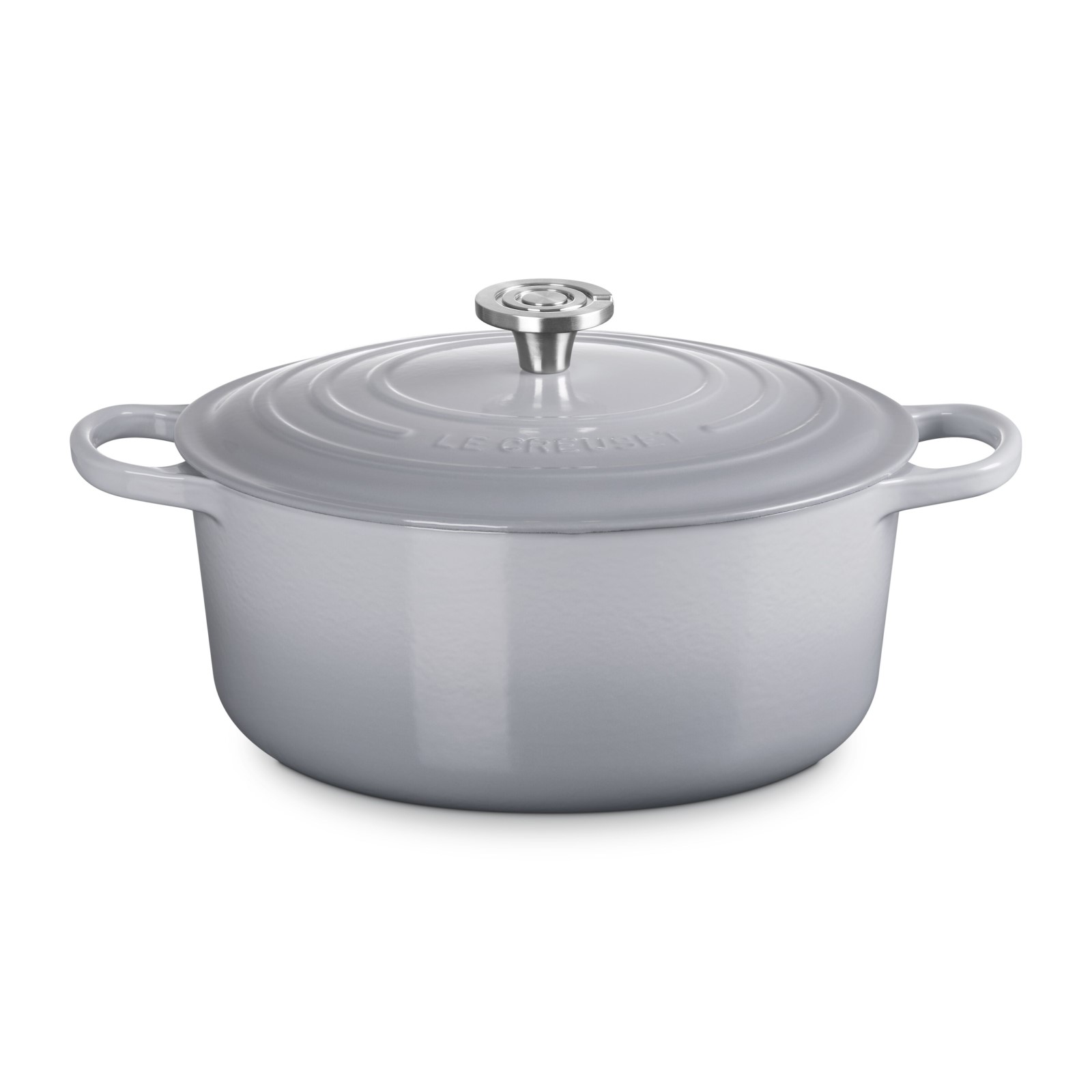 Signature Round French Oven Chateau 28cm Crucible Brushed SS Knob