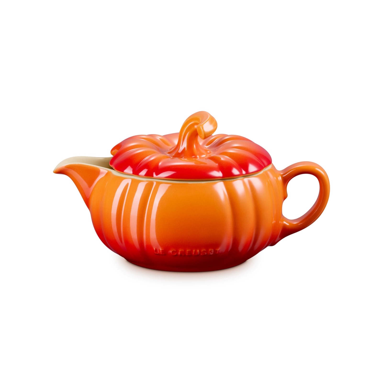 Pumpkin Gravy Boat with Lid Flame 400ml