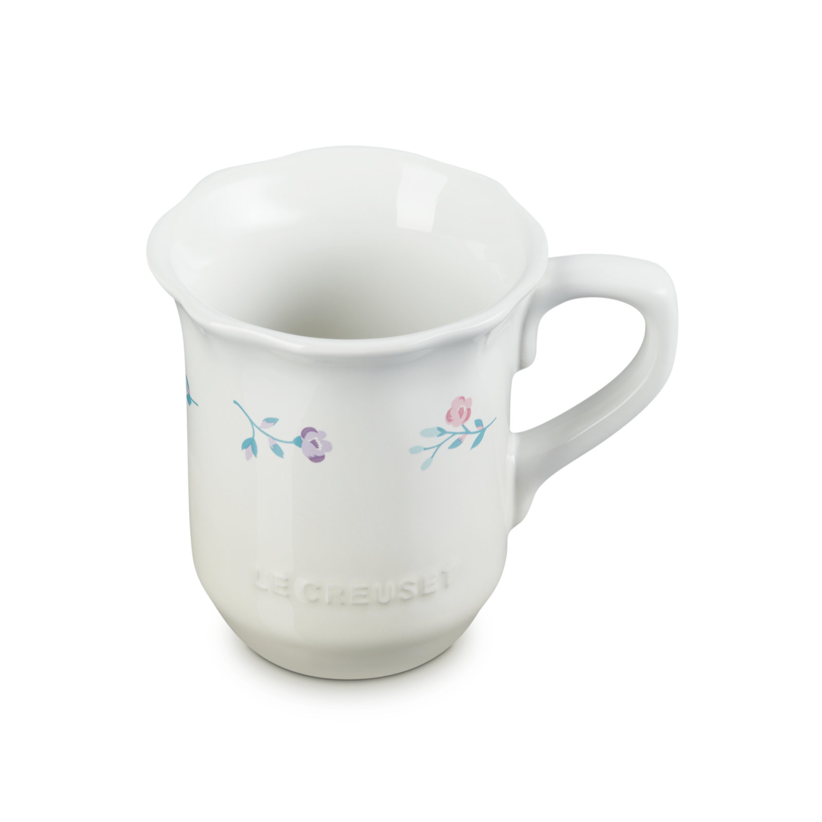 Elegant Frill Stoneware Mug Fleur image number 1