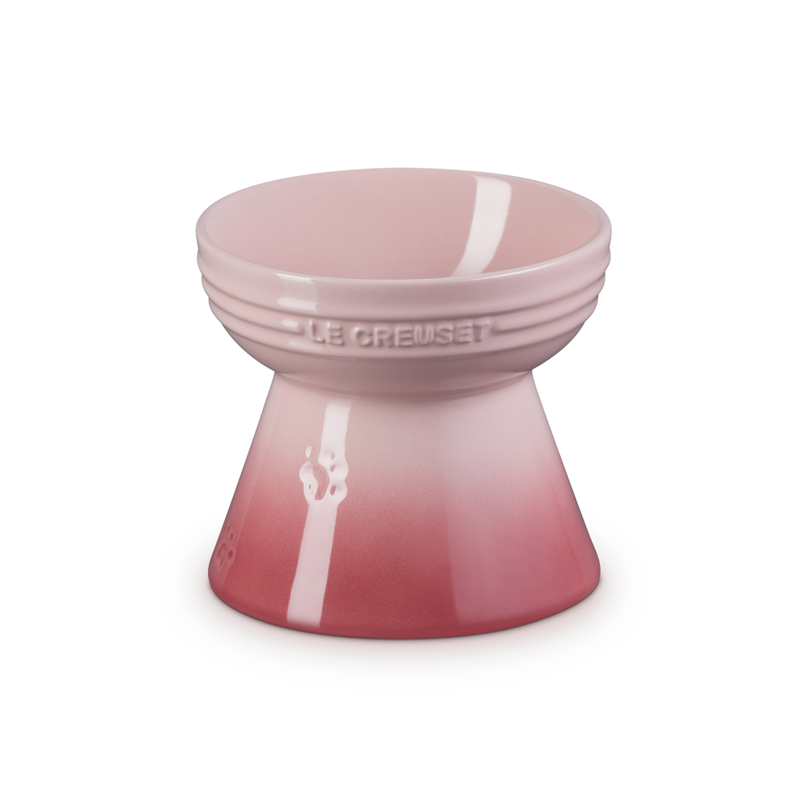 Stoneware Footed Pet Bowl image number 1