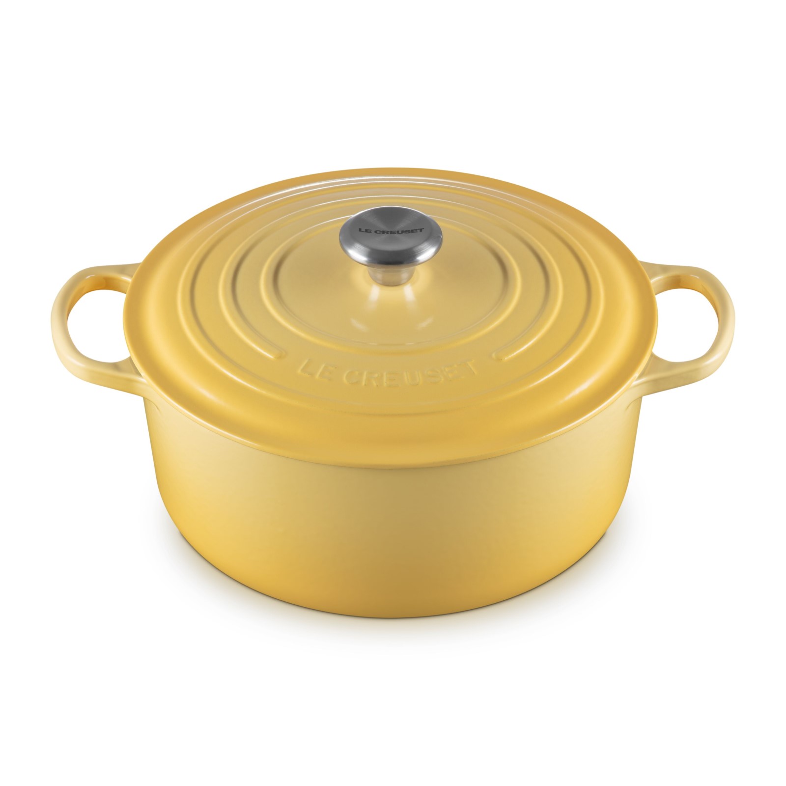 Round French Oven Silver Knob image number 2