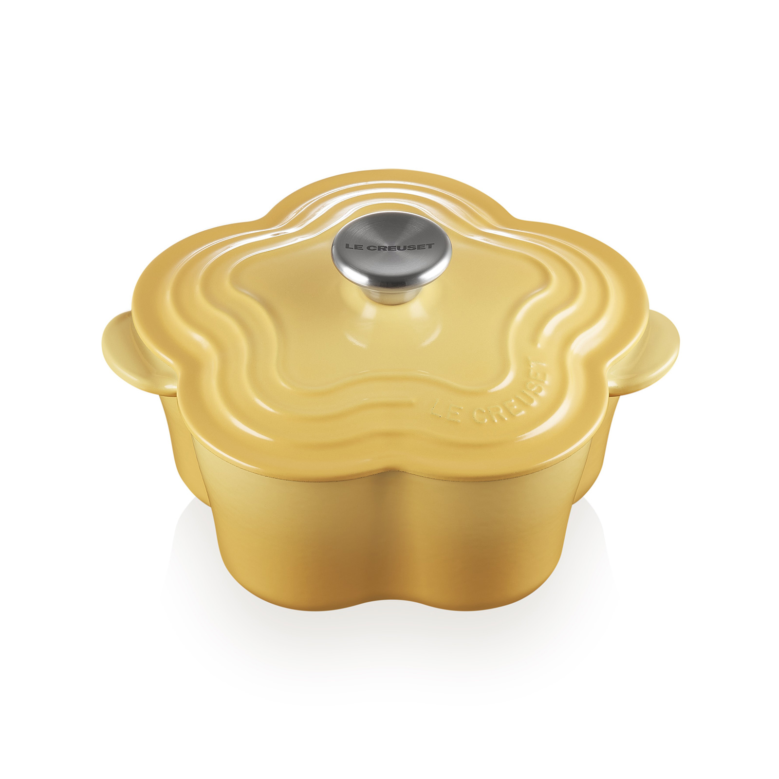 Flower Shaped Casserole Honey 20cm