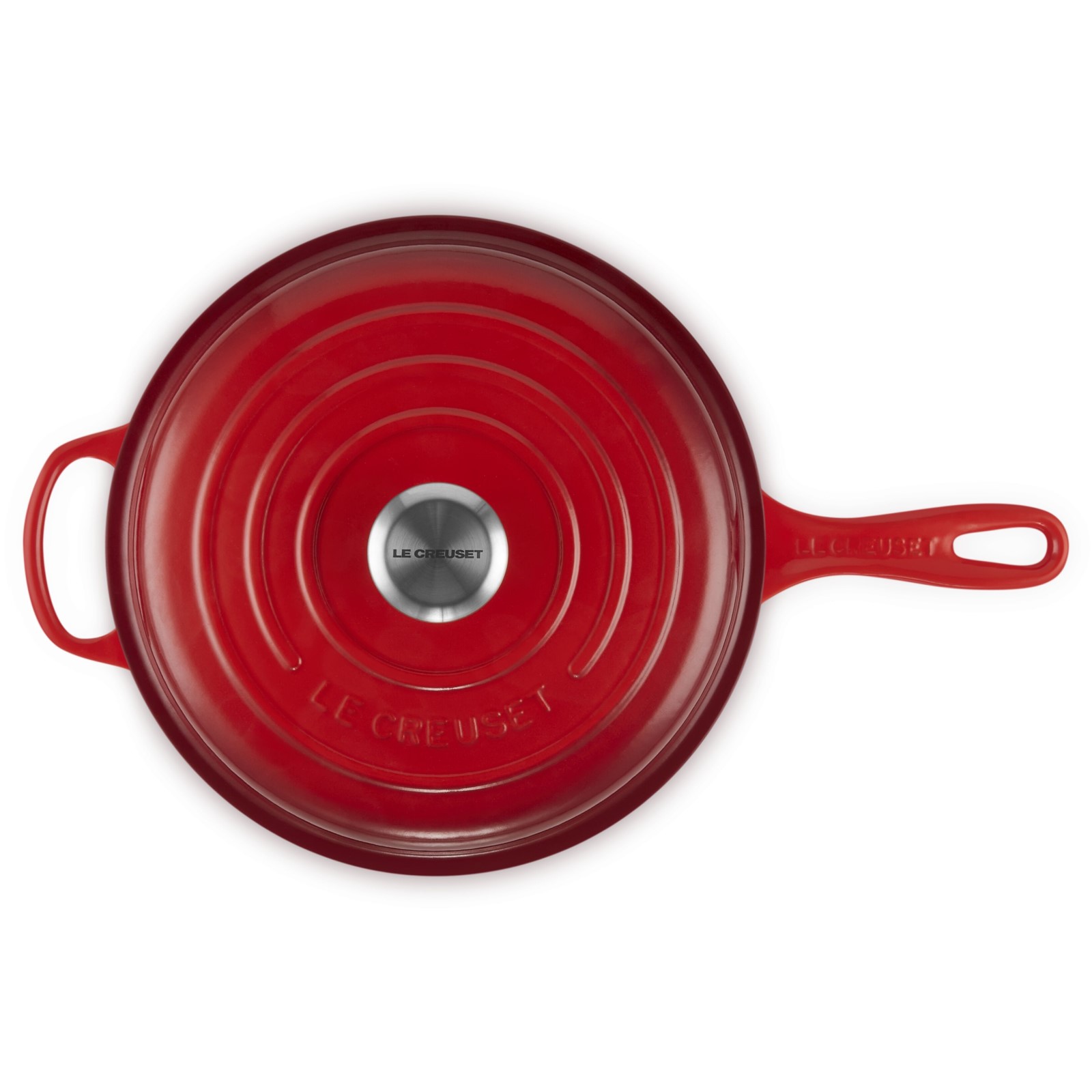 Deep Covered Skillet SS knob image number 4