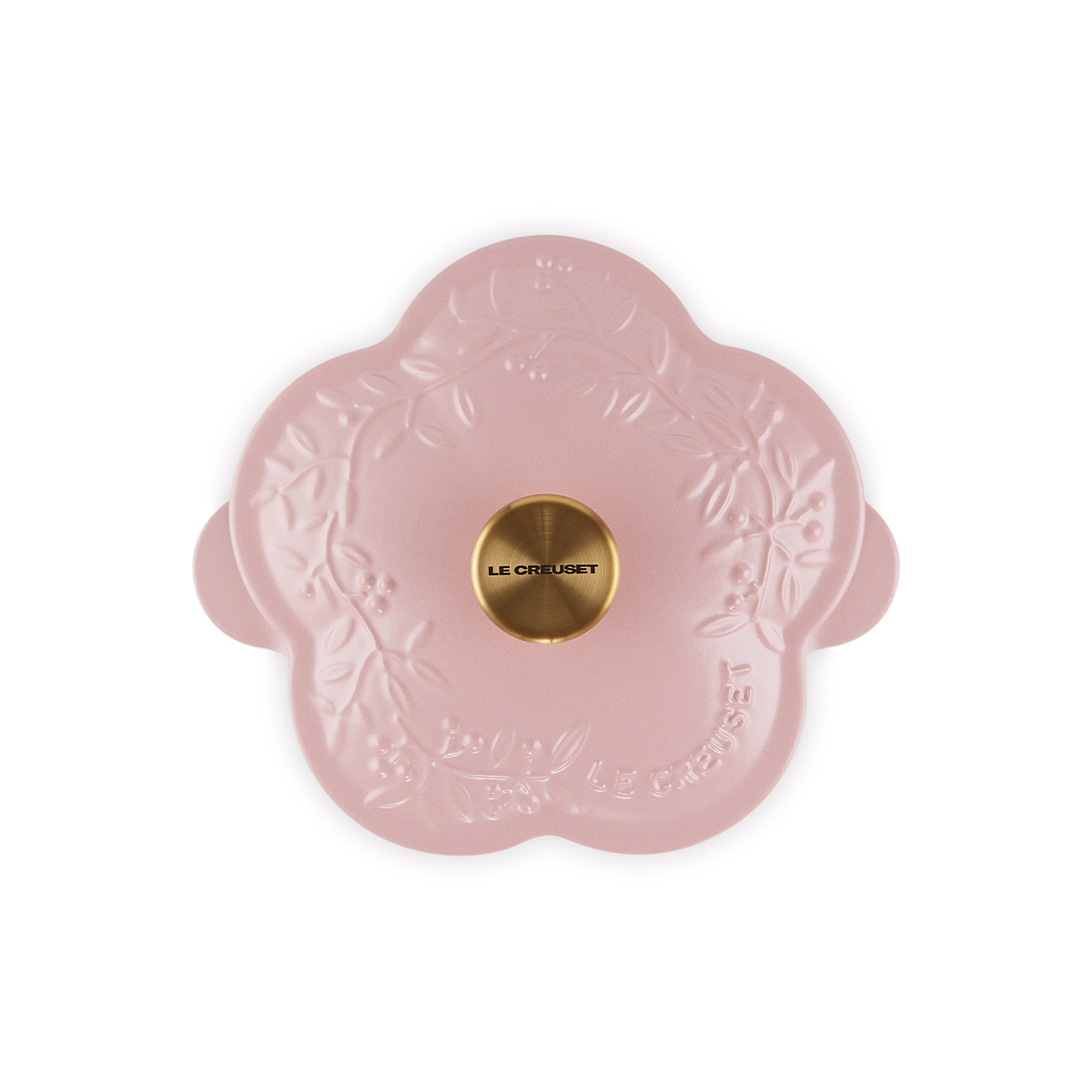 Flower Shaped Cass Elegant Gold Knob image number 3