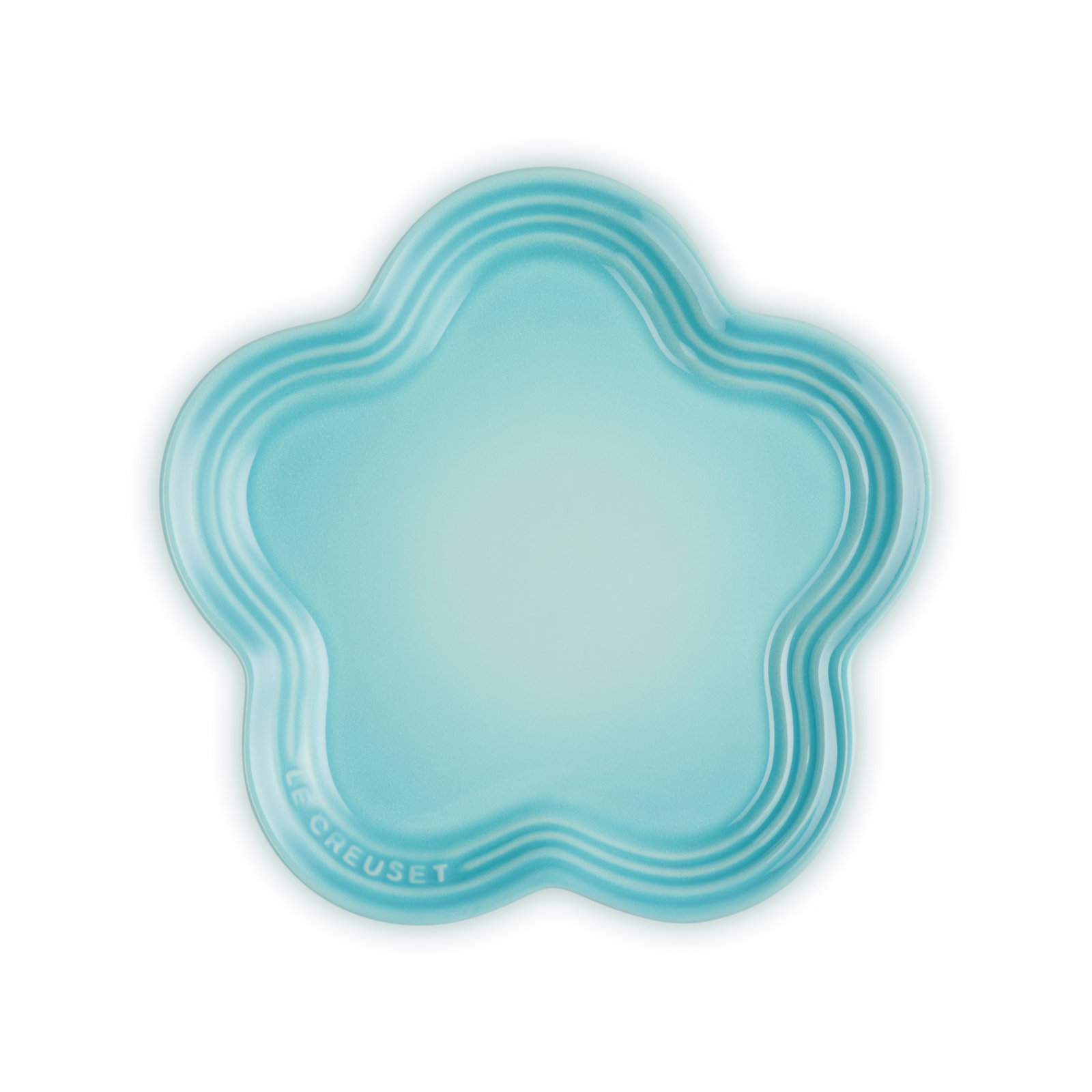 Flower Stoneware Plate image number 1