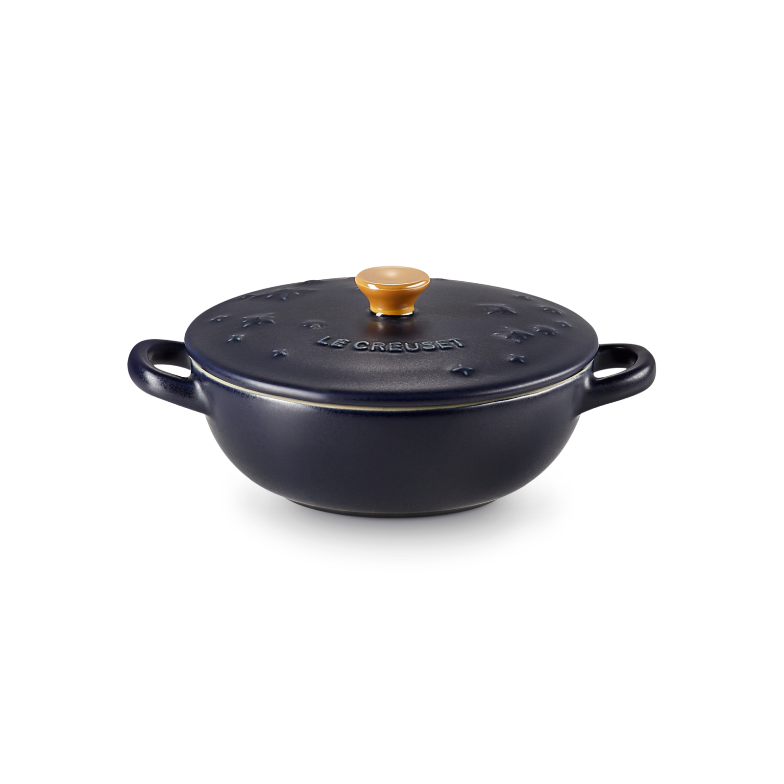 Star Relief Marmite with Golden Knob image number 0