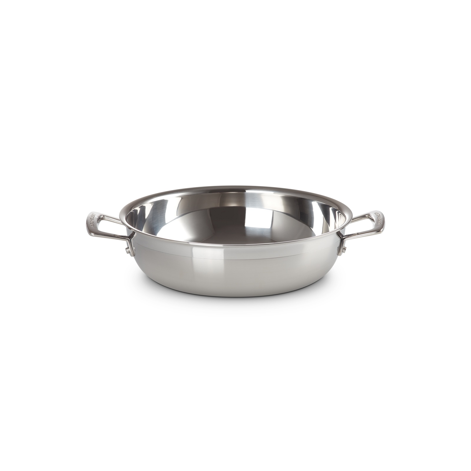 3-ply Stainless Steel Shallow Casserole with SS Lid image number 5