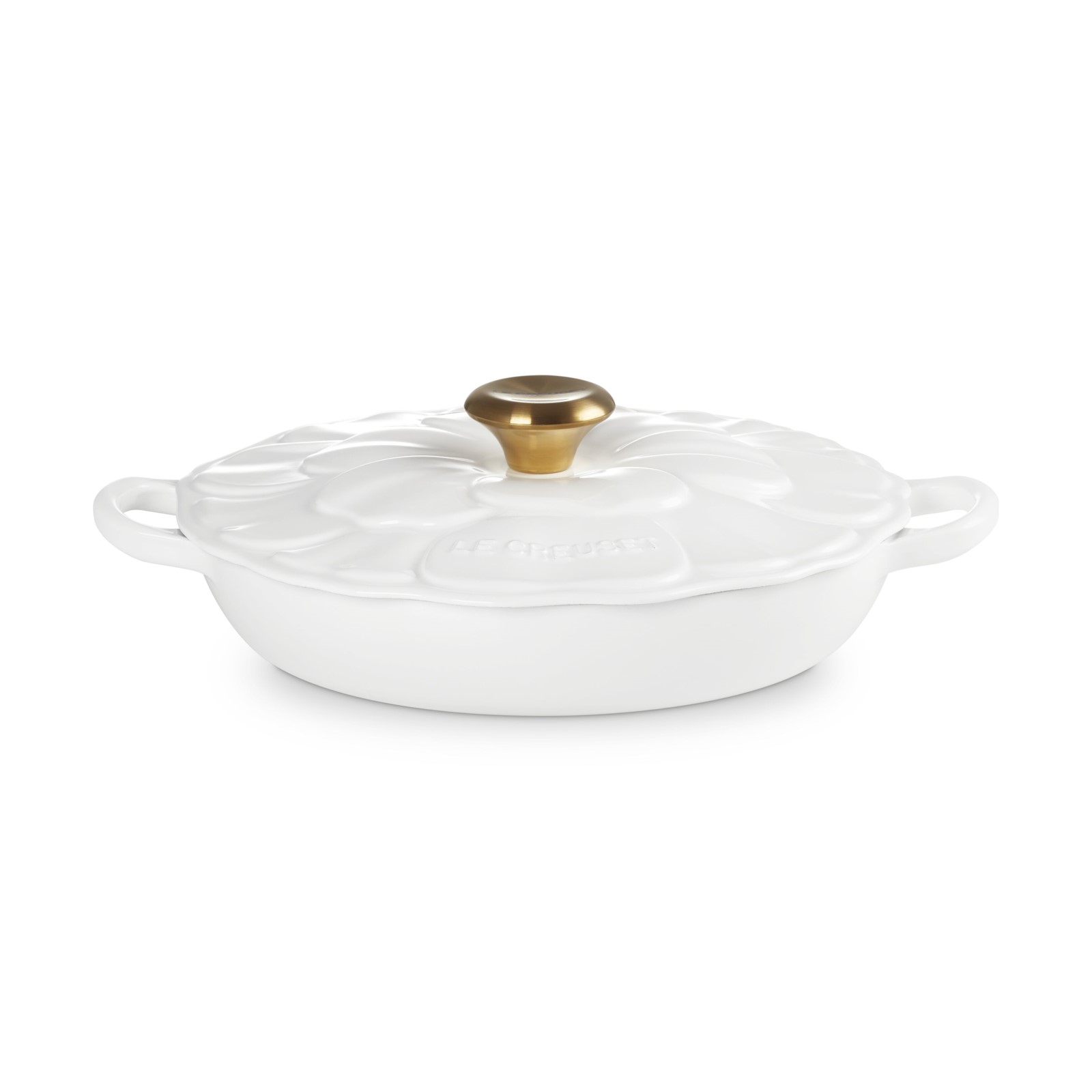 Signature Petal Braiser Light Gold Knob image number 1
