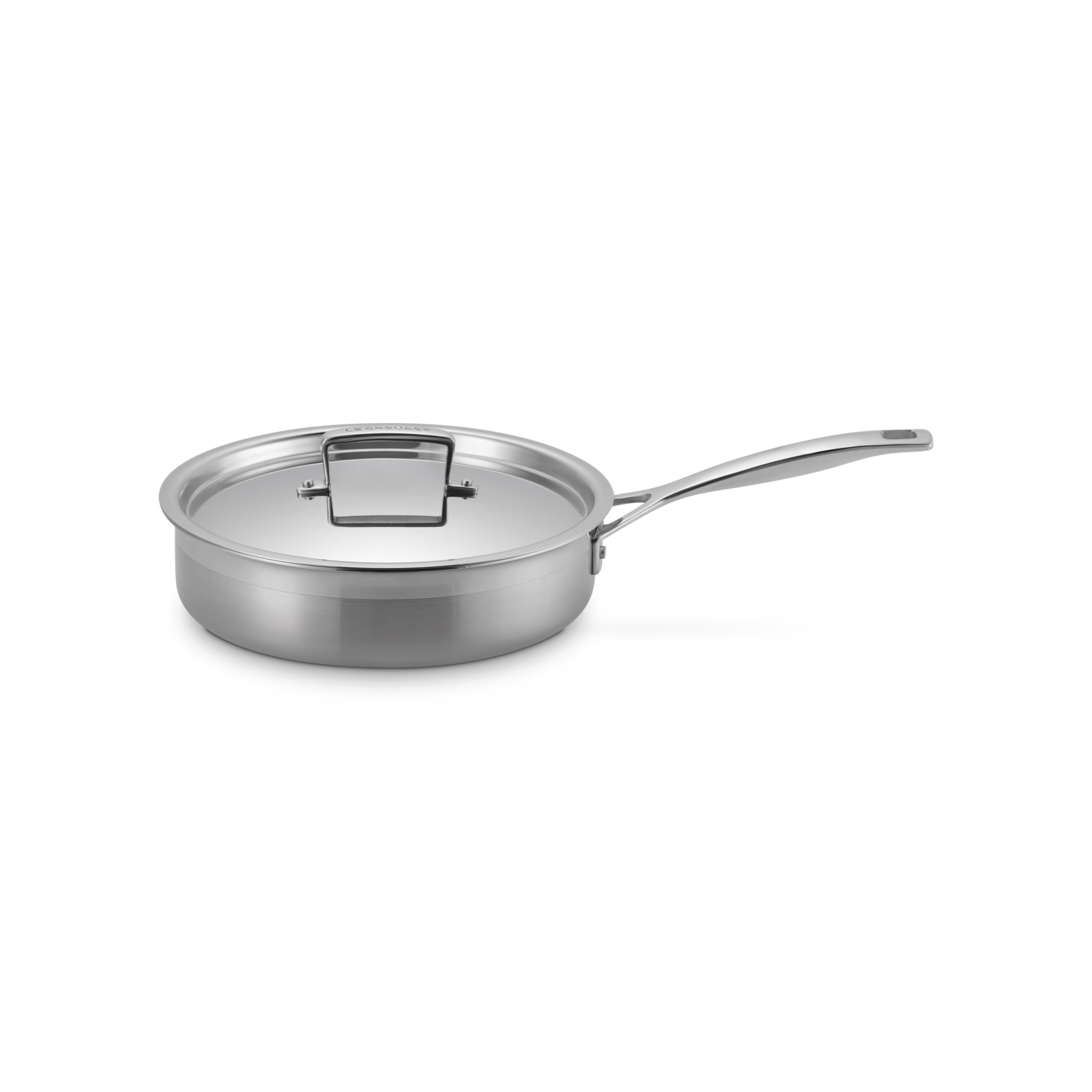 3-ply Stainless Steel Saute Pan with SS Lid
