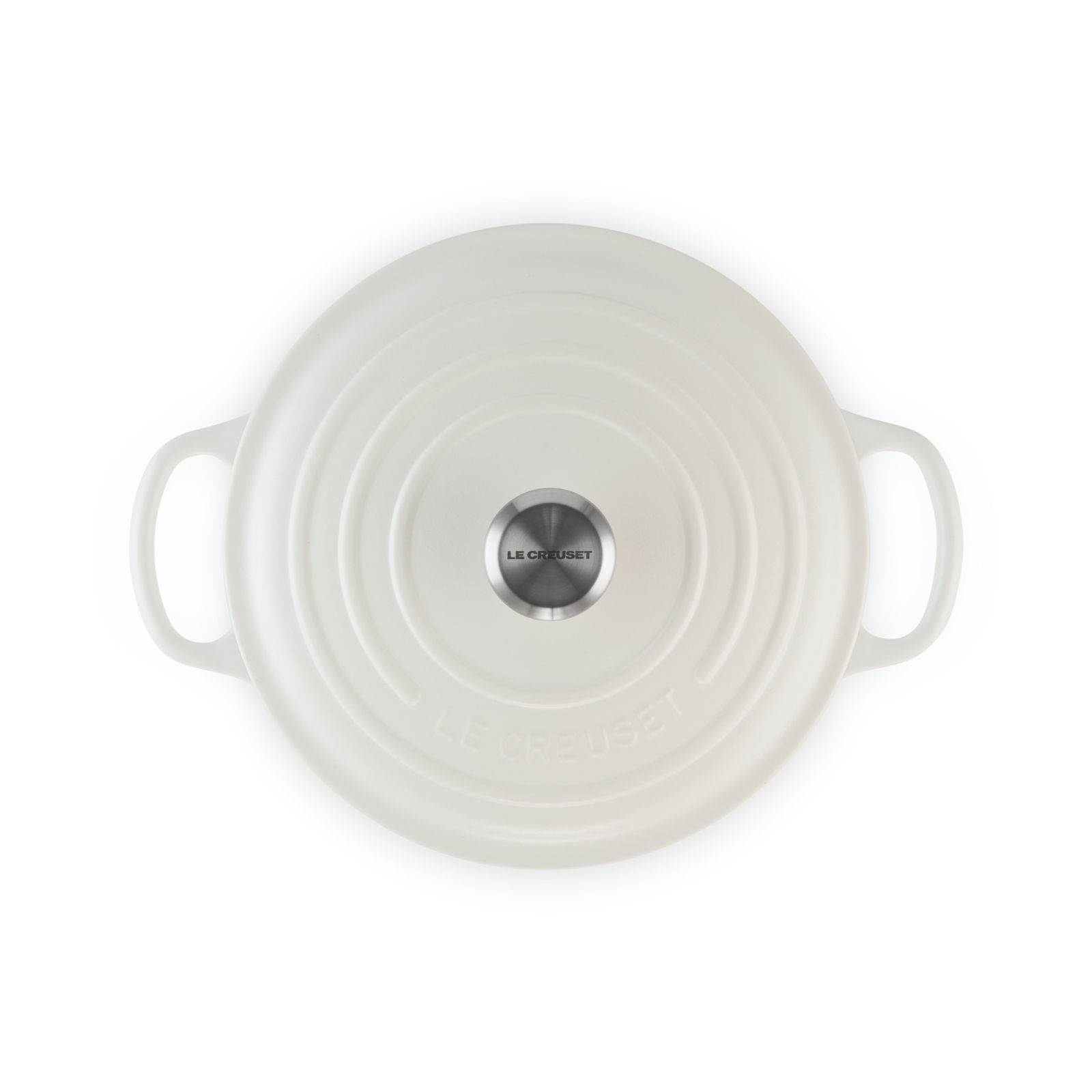 Round French Oven Silver Knob image number 3