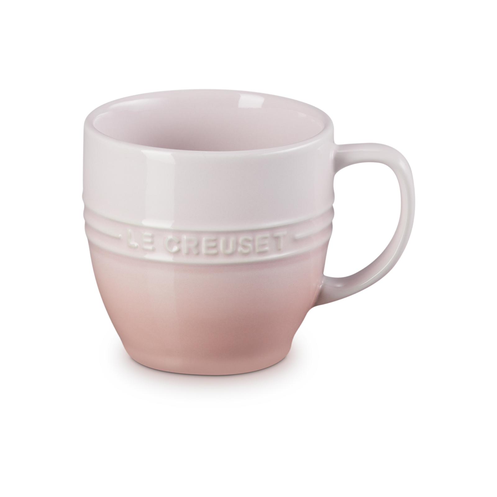 Manila Stoneware Coffee Mug Shell Pink 350ml