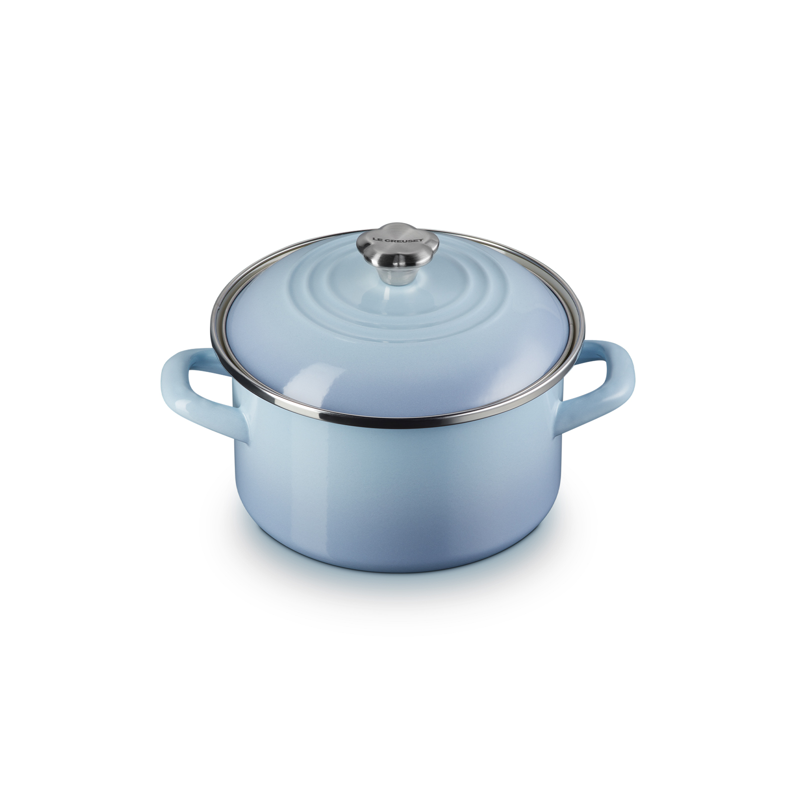 EOS Casserole Stainless Steel Flower Knob image number 1